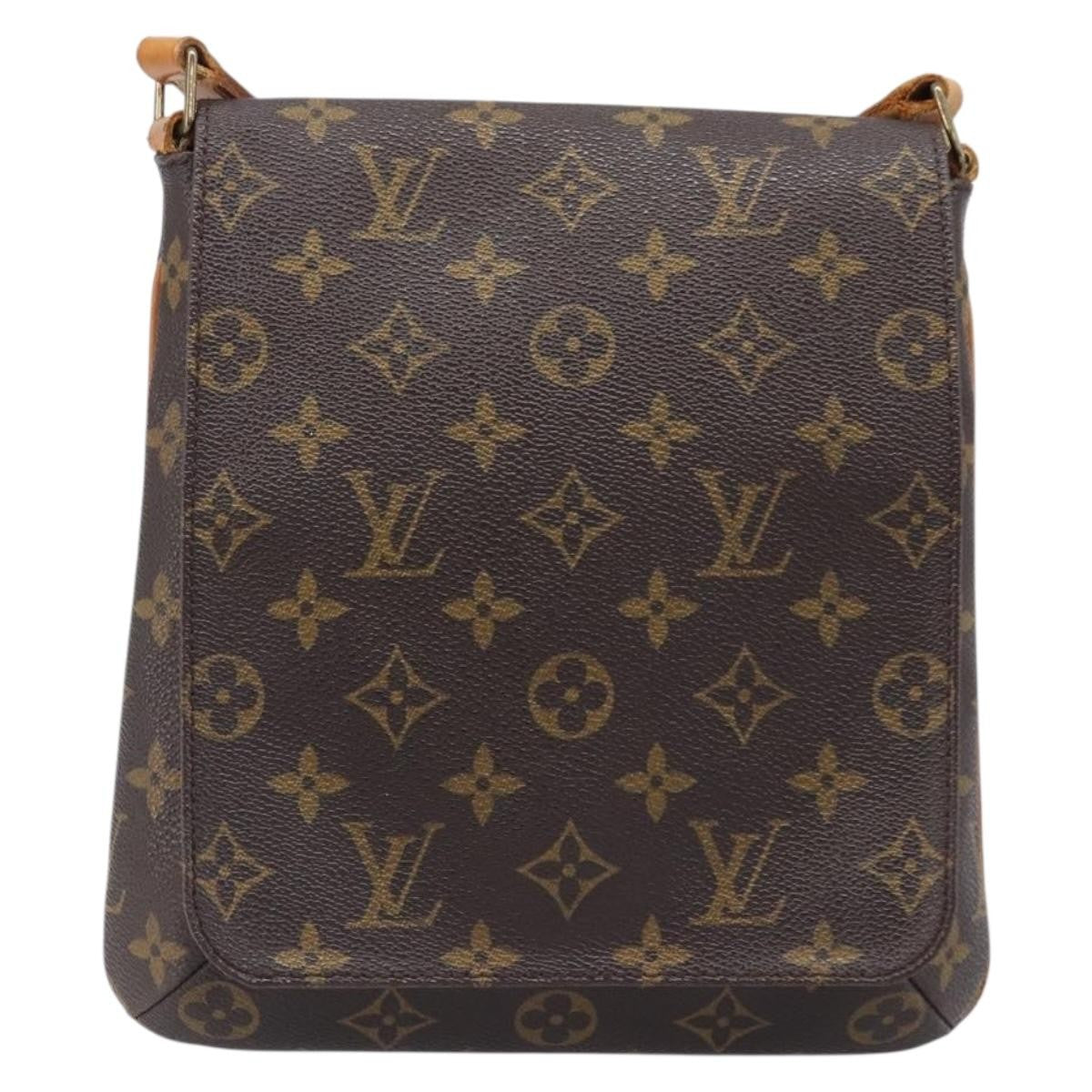 Louis Vuitton Musette Salsa Monogram Canvas Brown Canvas Shoulder Bag Bag (Pre-Owned)