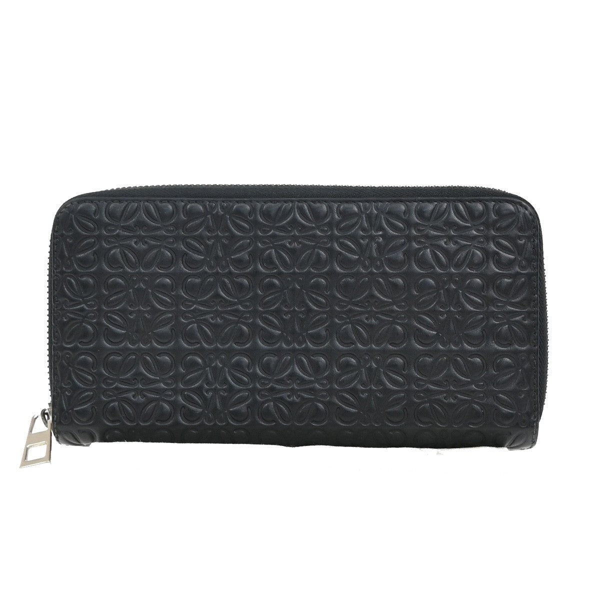 Loewe Anagram Leather Black Leather Wallets Accessory (Pre-Owned)