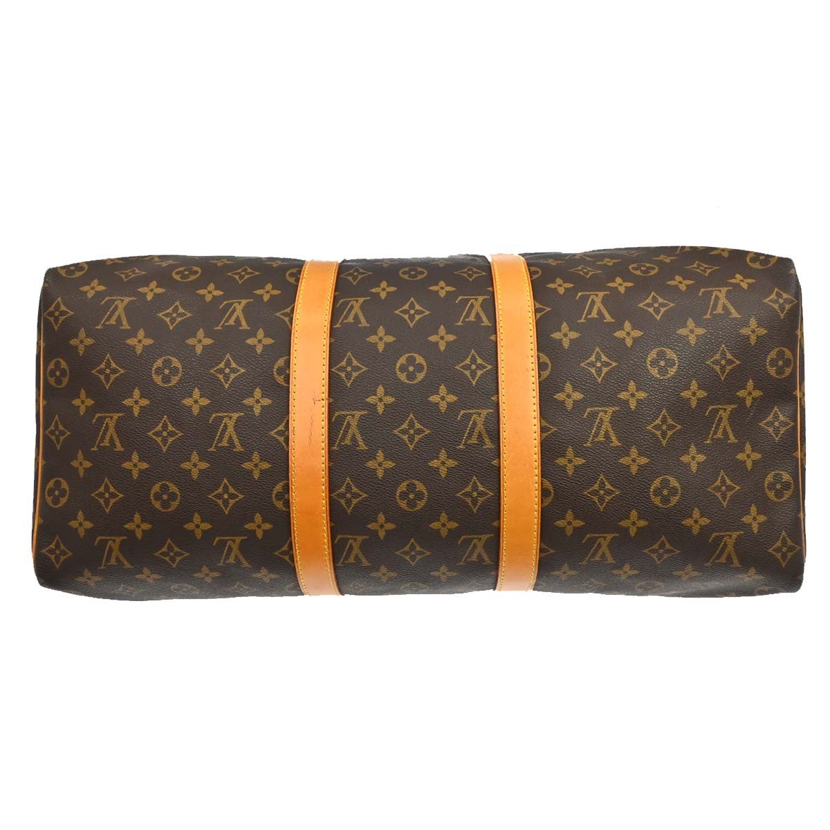 Louis Vuitton Keepall Monogram Canvas Brown Canvas Travel Bag Bag (Pre-Owned)
