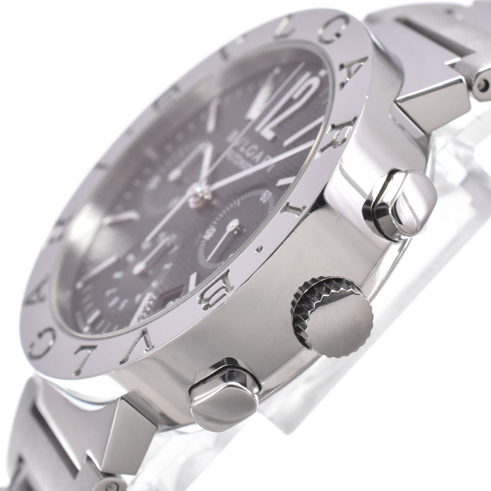 Bvlgari Bvlgari Bvlgari Chronograph Automatic Stainless Steel Watch (Pre-Owned)