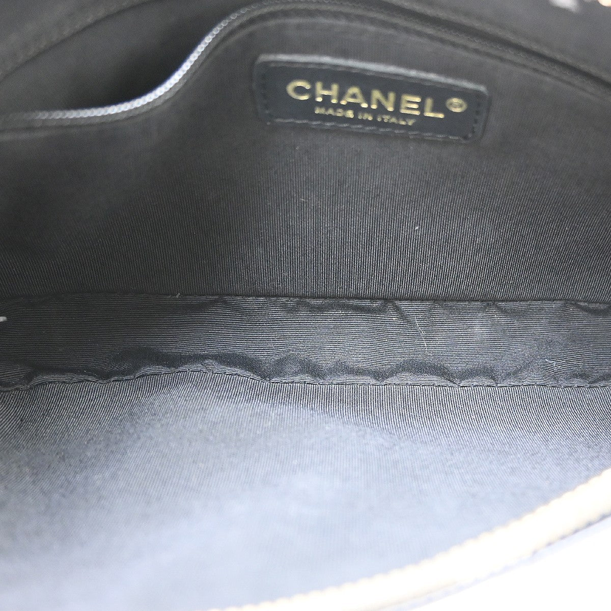 Chanel Timeless Cc Chain Quilted Caviar Black Leather Shoulder Bag Bag (Pre-Owned)
