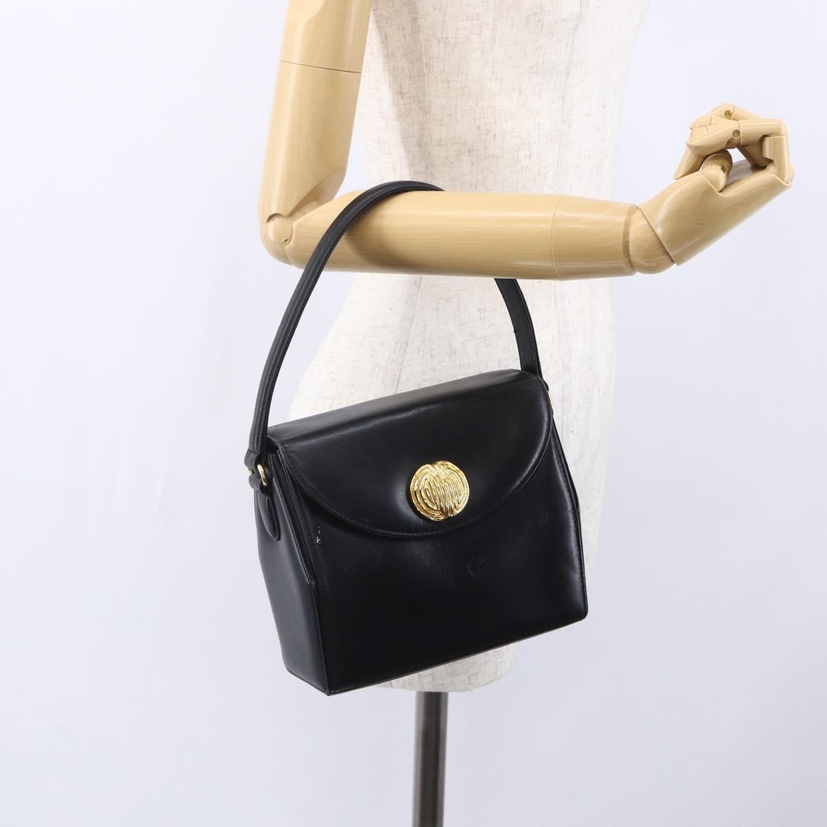 Givenchy Vintage Leather Black Leather Bag (Pre-Owned)