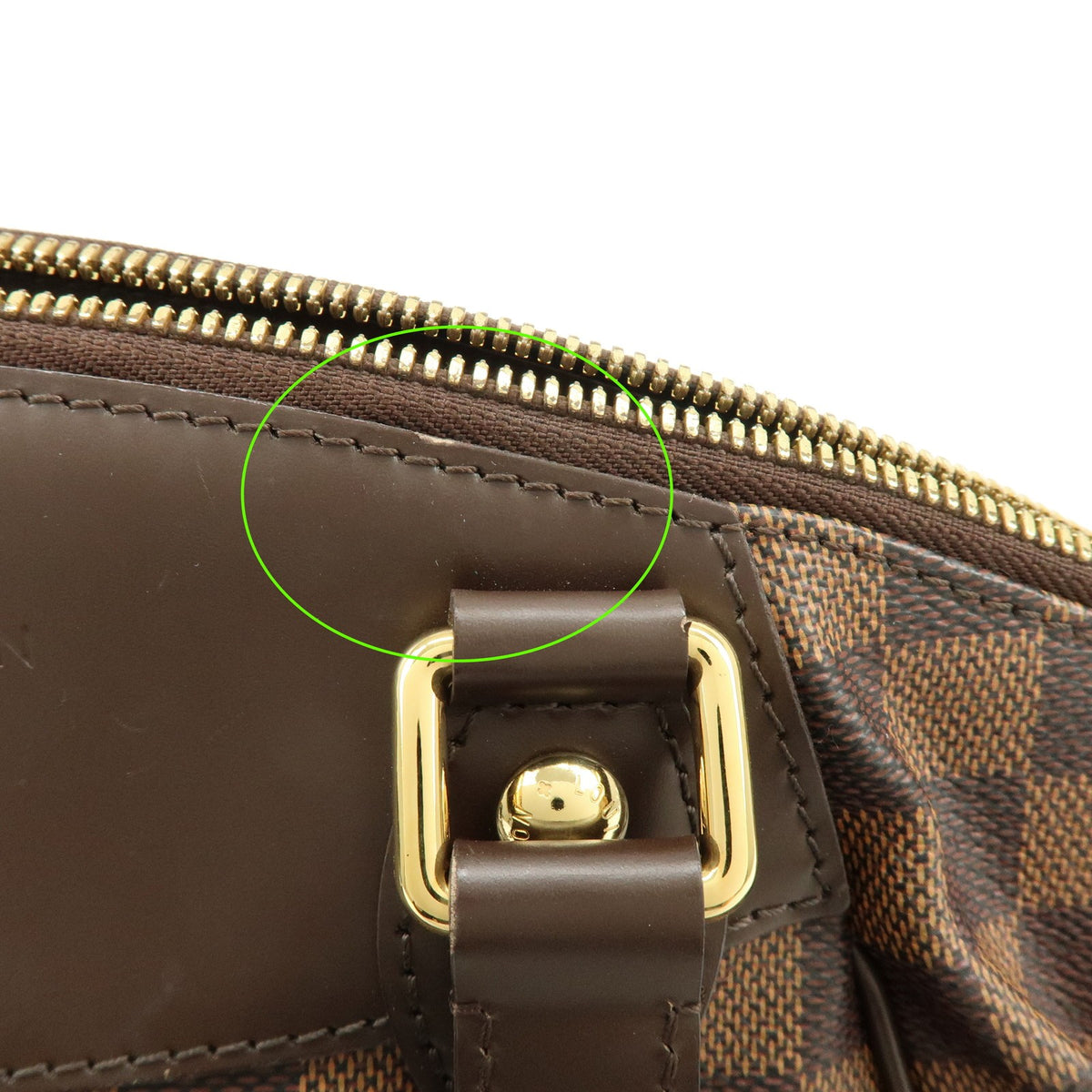 Louis Vuitton Verona Damier Brown Canvas Handbag (Pre-Owned)