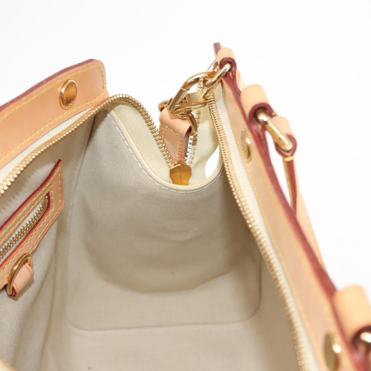 Louis Vuitton Brea Monogram Vernis Beige Patent_Leather Bag (Pre-Owned)