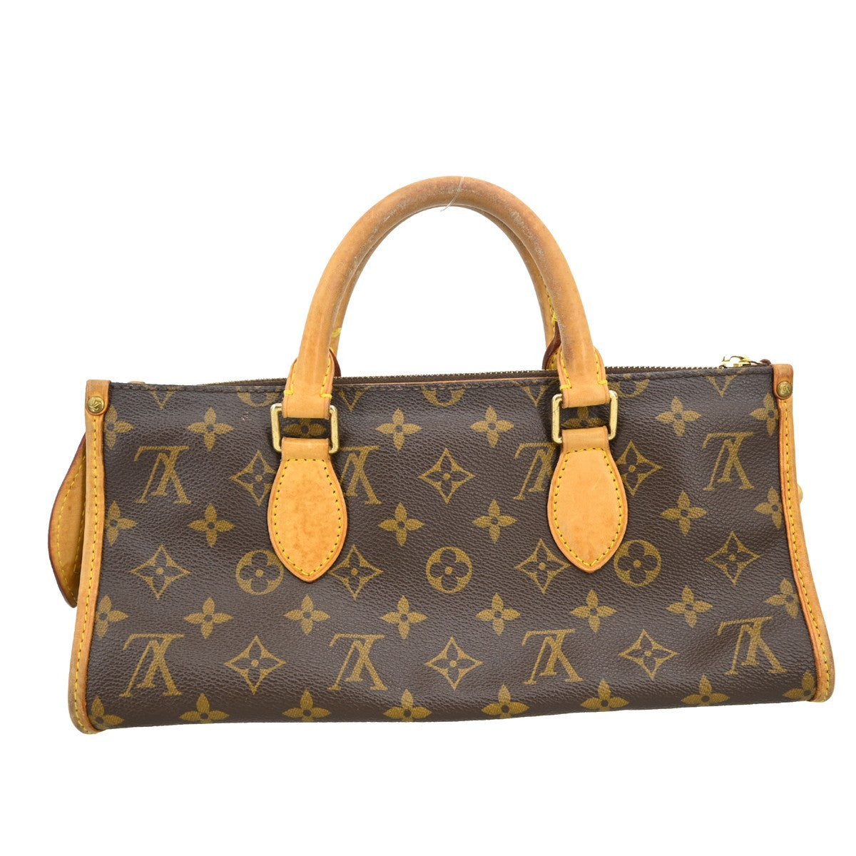 Louis Vuitton Popincourt Handle Monogram Canvas Brown Canvas Handbag (Pre-Owned)