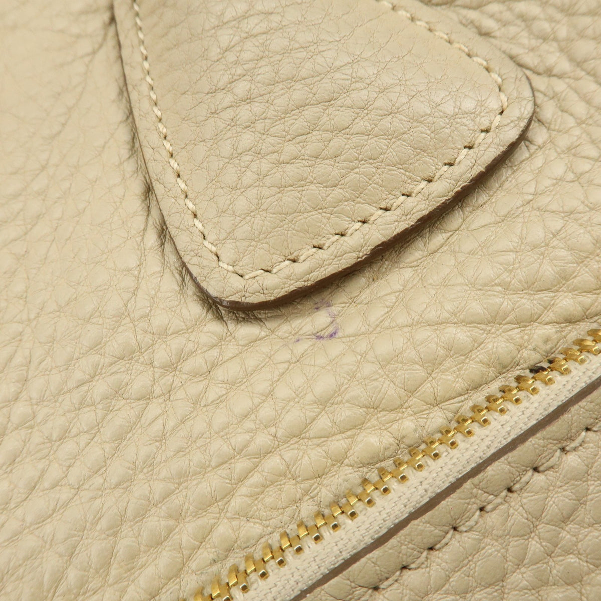 Prada Front Pocket Wing Convertible Vitello Daino Beige Leather Tote Bag Bag (Pre-Owned)