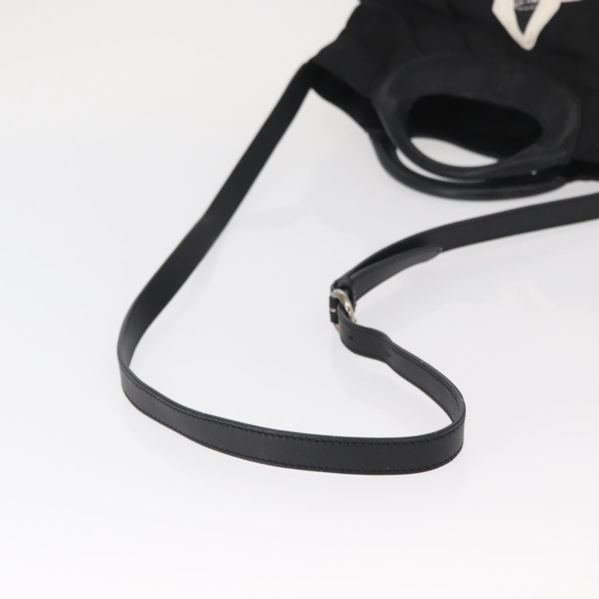 Salvatore Ferragamo Vala Tote Nylon Black Nylon Tote Bag Bag (Pre-Owned)