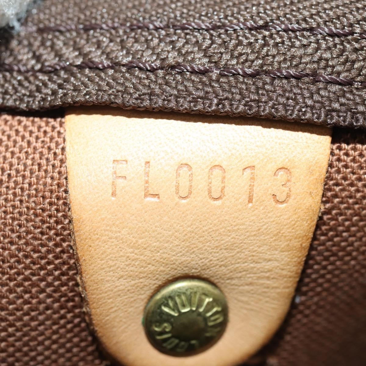 Louis Vuitton Keepall Monogram Canvas Brown Canvas Travel Bag Bag (Pre-Owned)