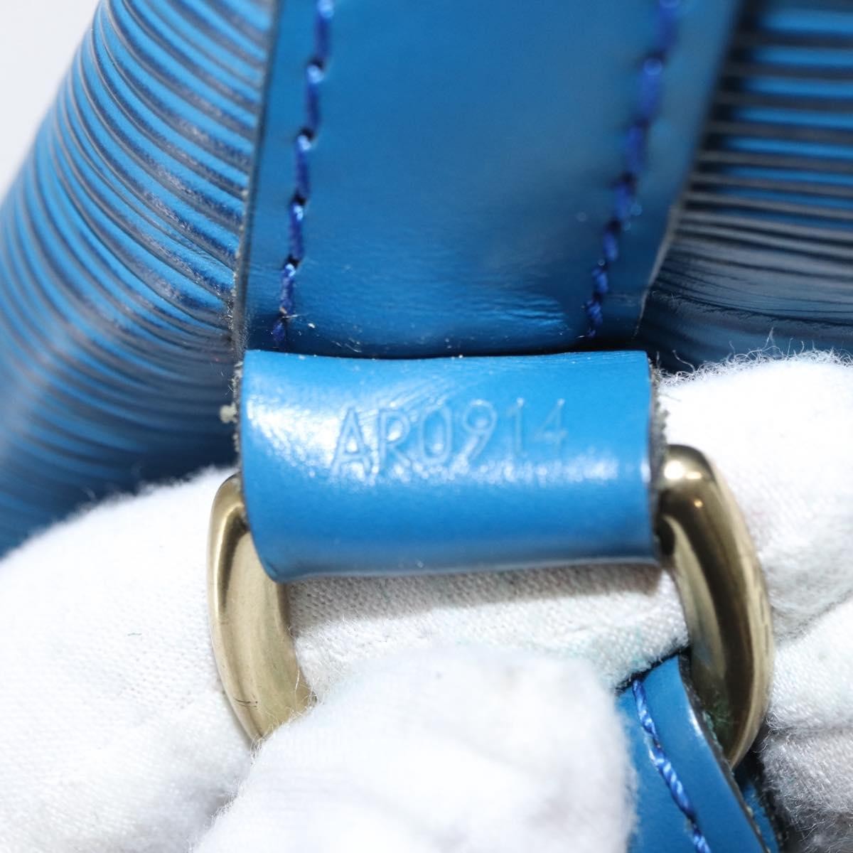 Louis Vuitton Noe Epi Leather Blue Leather Shoulder Bag Bag (Pre-Owned)