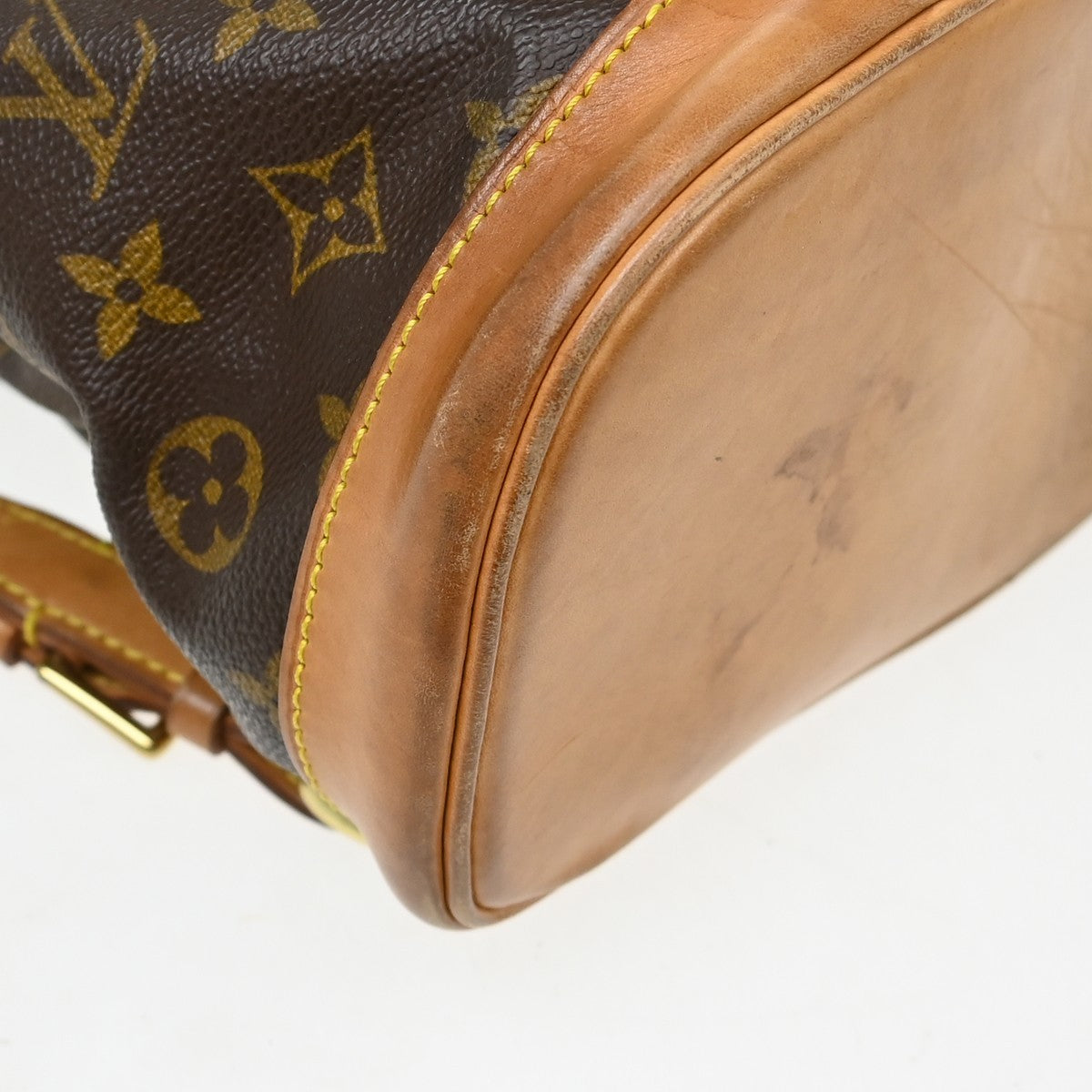 Louis Vuitton Vintage Montsouris Monogram Canvas Brown Canvas Backpack Bag (Pre-Owned)