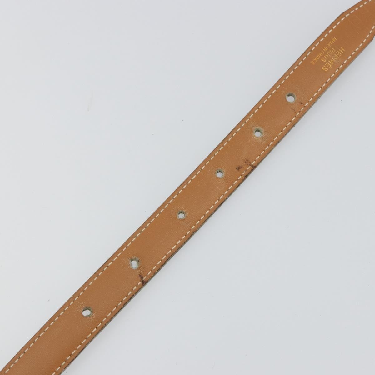 Hermes Constance Belt Leather Beige Leather Belts Accessory (Pre-Owned)