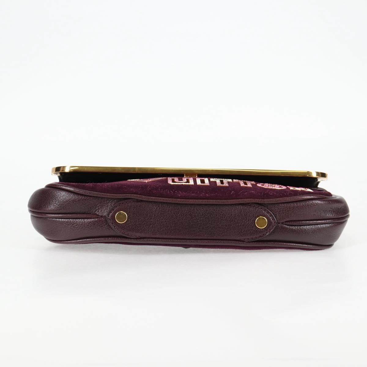 Louis Vuitton Avant Garde Pochette Leather With Suede Brown Leather Bag (Pre-Owned)