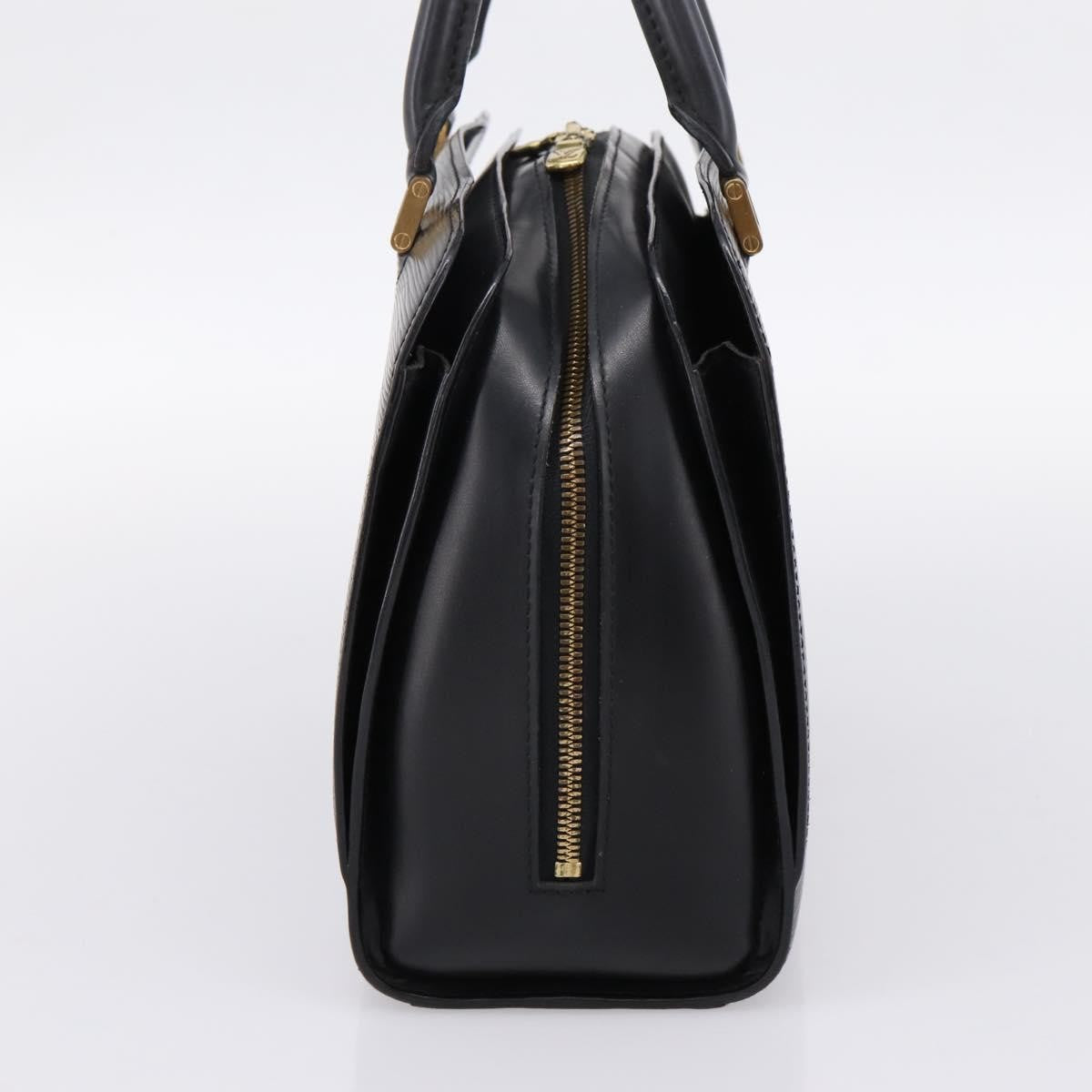 Louis Vuitton Pont Neuf Handbag Epi Leather Black Leather Handbag (Pre-Owned)