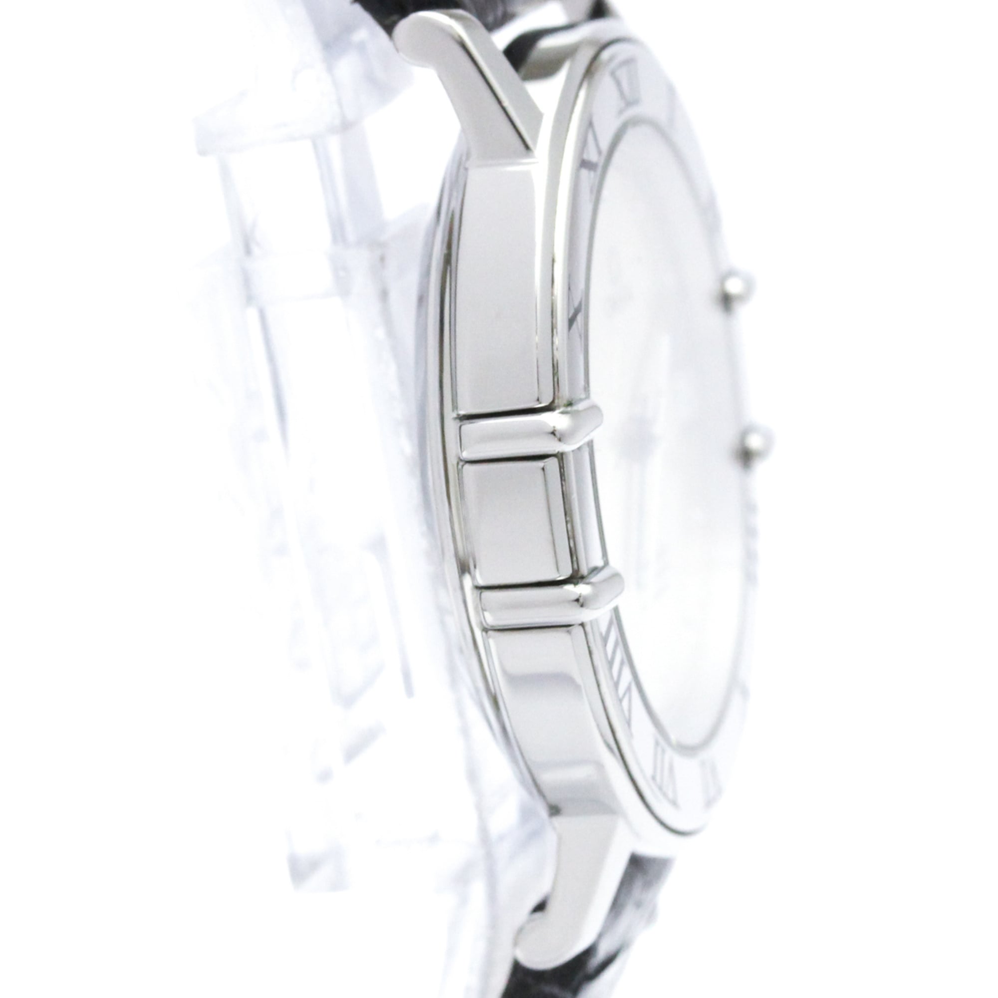 Omega Constellation Chronometer Automatic Stainless Steel And Leather Watch (Pre-Owned)
