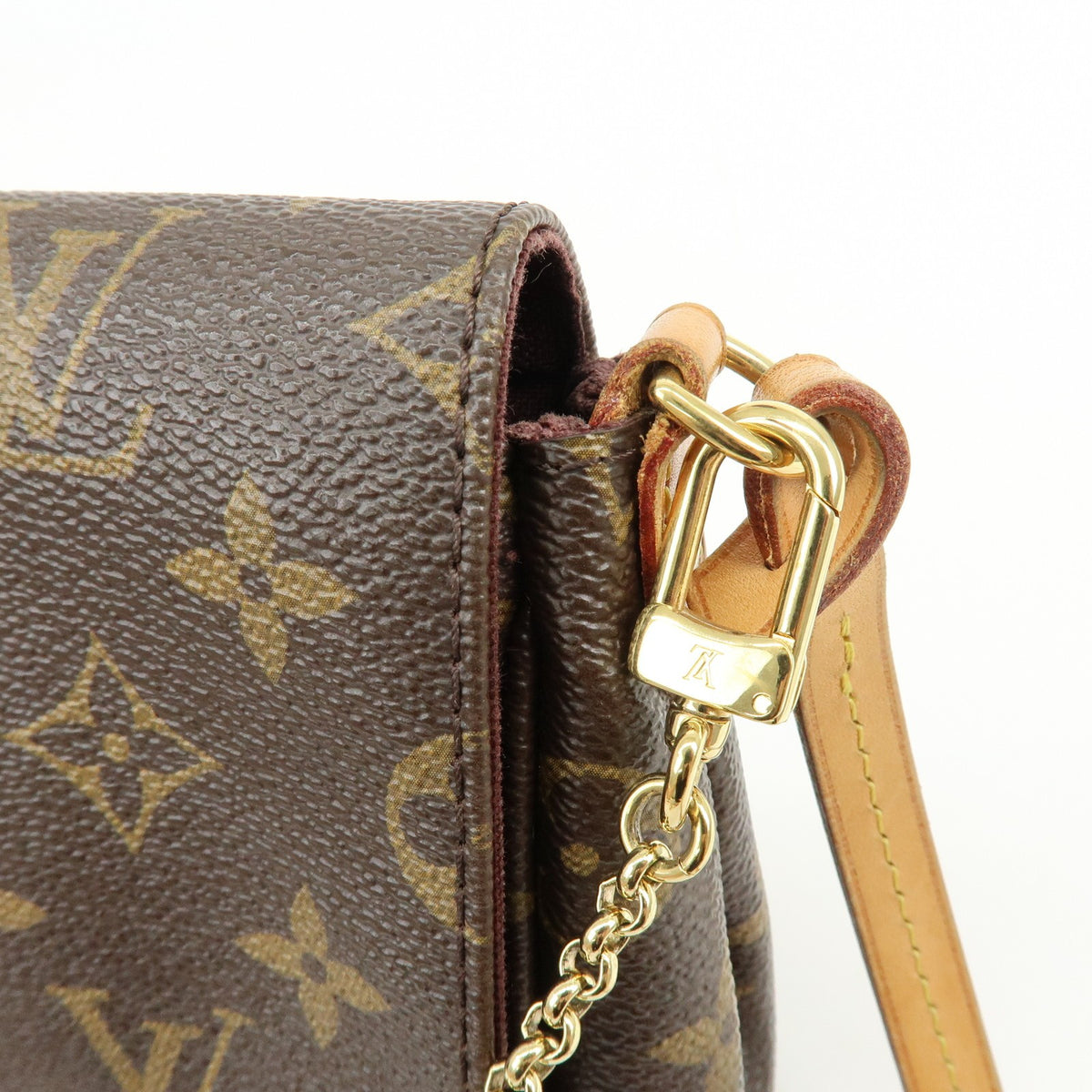 Louis Vuitton Favorite Monogram Canvas Brown Canvas Handbag (Pre-Owned)