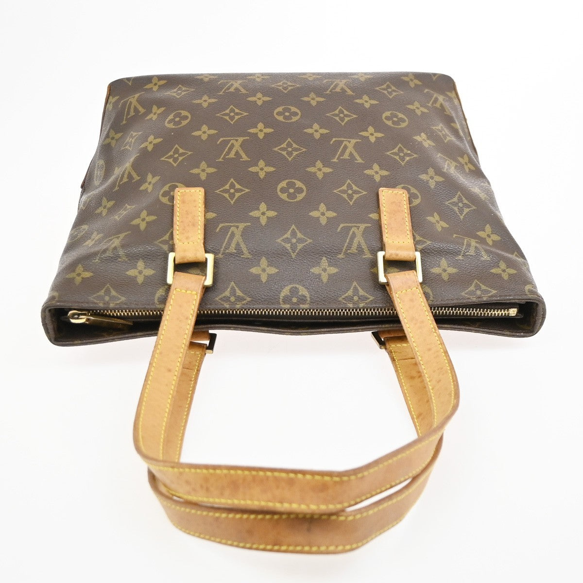 Louis Vuitton Cabas Piano Monogram Canvas Brown Canvas Tote Bag Bag (Pre-Owned)