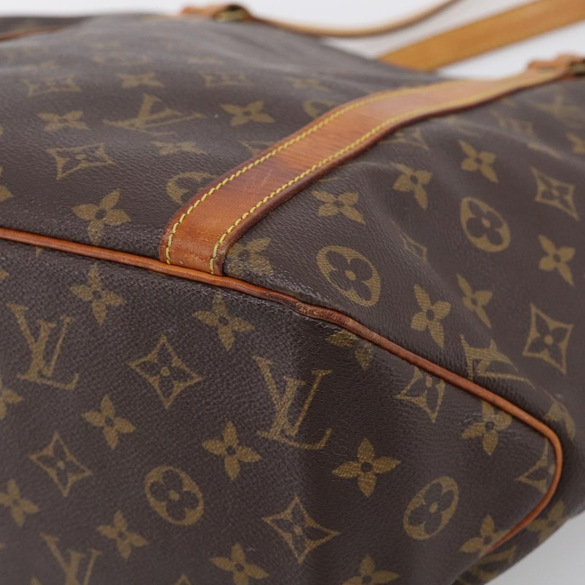 Louis Vuitton Shopping Sac Monogram Canvas Multicolour Canvas Handbag (Pre-Owned)