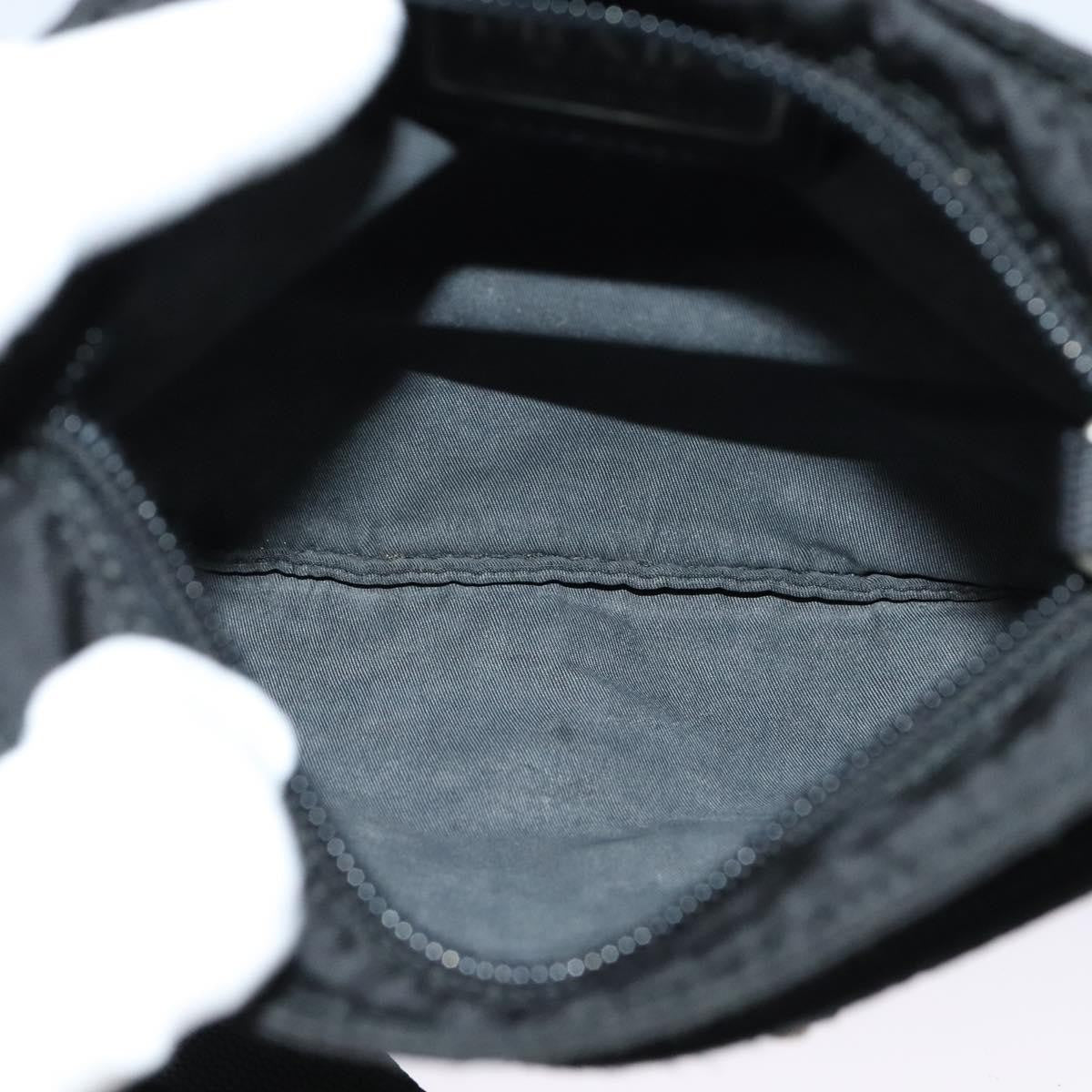 Prada Front Pocket Messenger Tessuto Black Nylon Shoulder Bag Bag (Pre-Owned)
