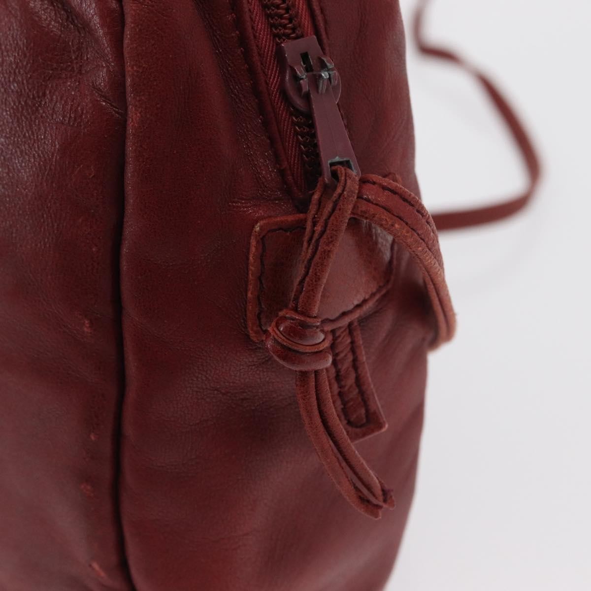 Loewe Vintage Leather Red Leather Shoulder Bag Bag (Pre-Owned)