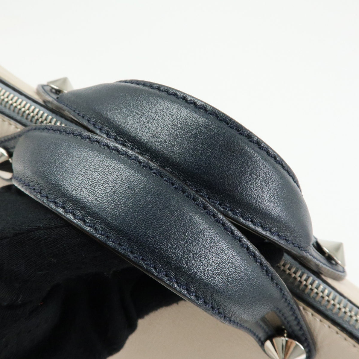 Fendi Selleria By The Way Satchel Leather Neutral Leather Handbag (Pre-Owned)