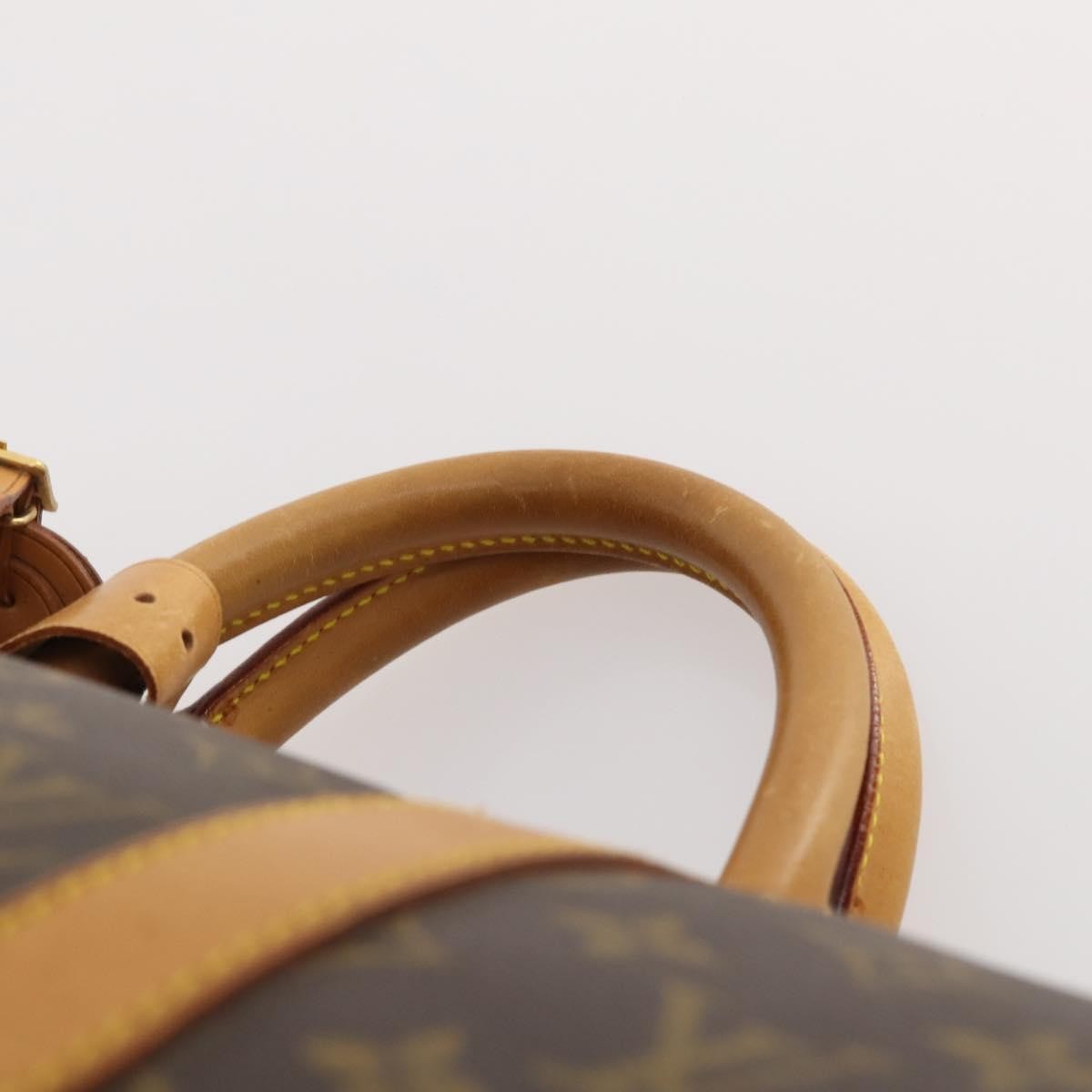 Louis Vuitton Keepall Monogram Canvas Brown Canvas Travel Bag Bag (Pre-Owned)