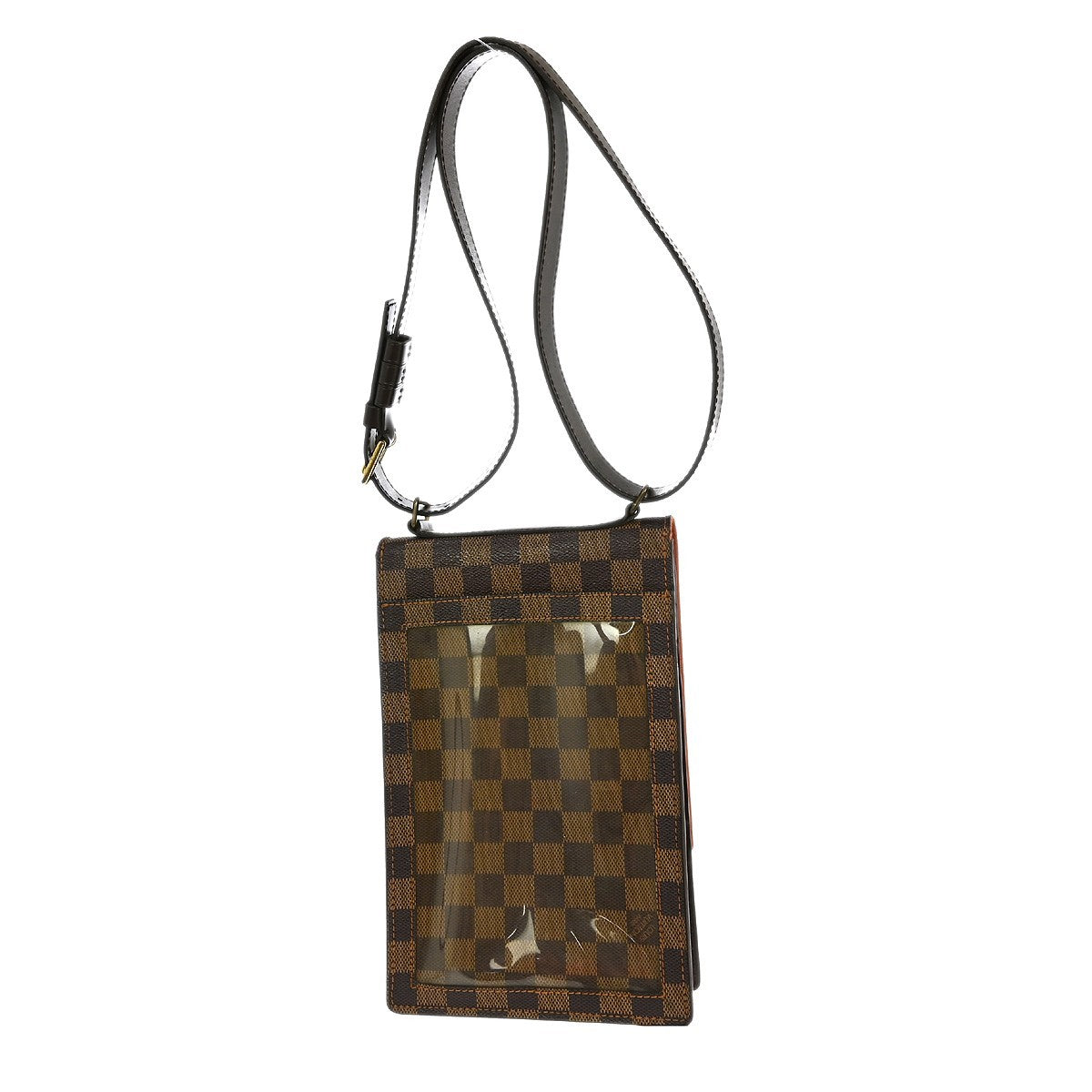 Louis Vuitton Portobello Messenger Damier Ebene Brown Canvas Shoulder Bag Bag (Pre-Owned)