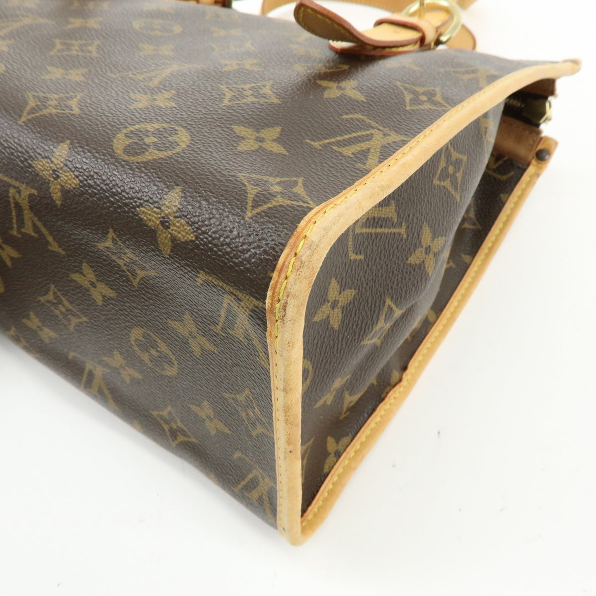 Louis Vuitton Popincourt Monogram Canvas Brown Canvas Shoulder Bag Bag (Pre-Owned)