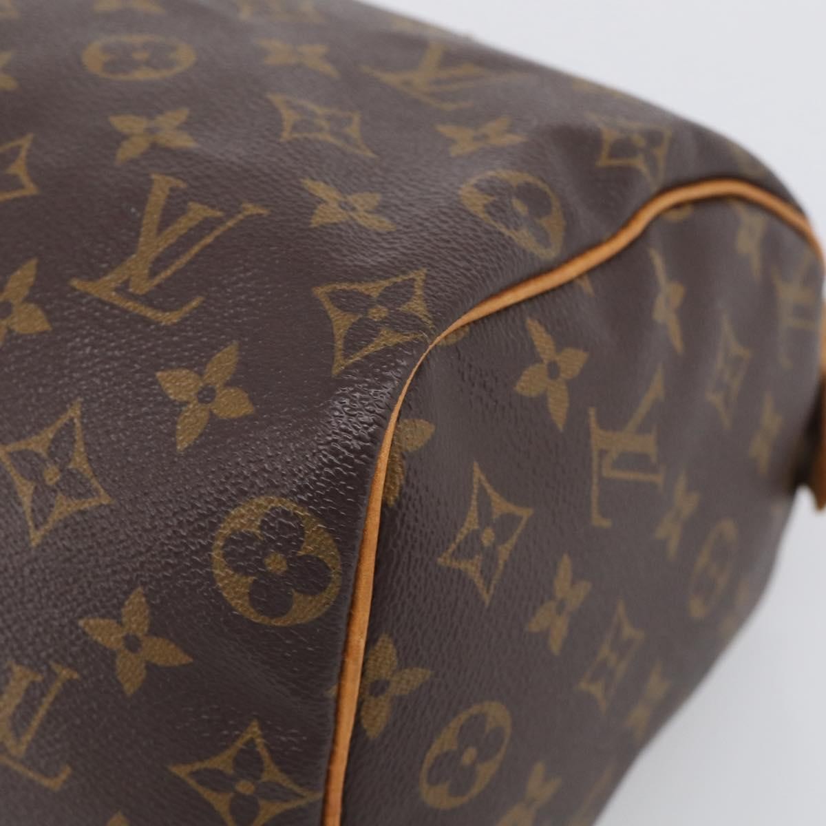 Louis Vuitton Speedy Monogram Canvas Brown Canvas Handbag (Pre-Owned)