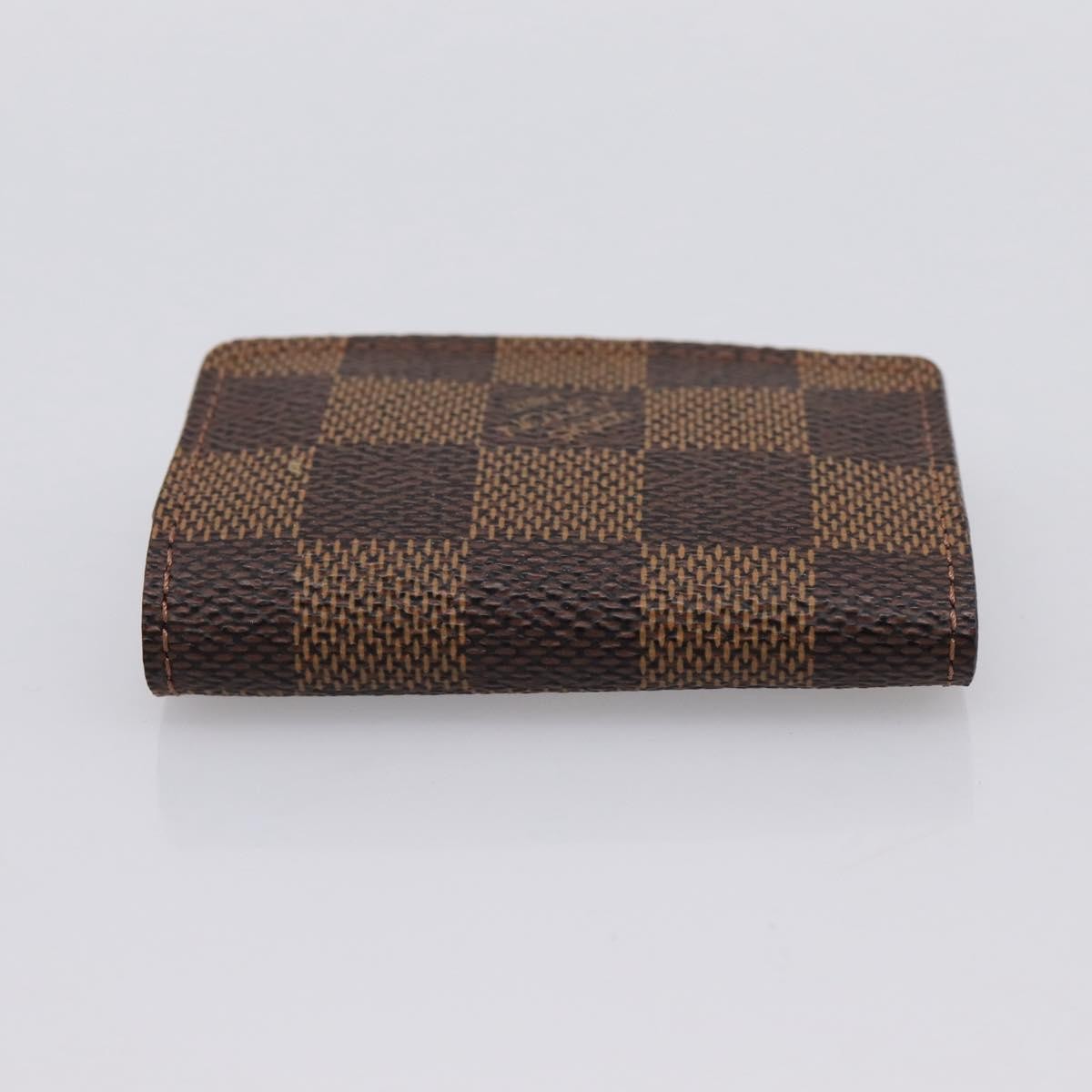 Louis Vuitton Cuff Case Monogram Damier Brown Canvas Wallets Accessory (Pre-Owned)