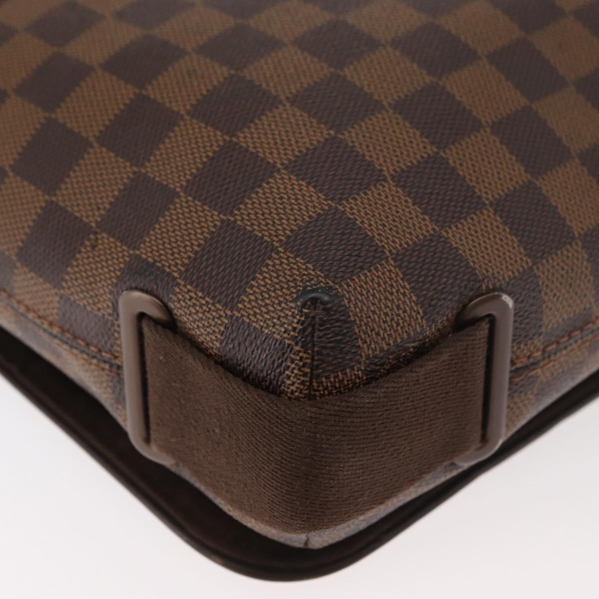 Louis Vuitton Brooklyn Damier Brown Canvas Handbag (Pre-Owned)