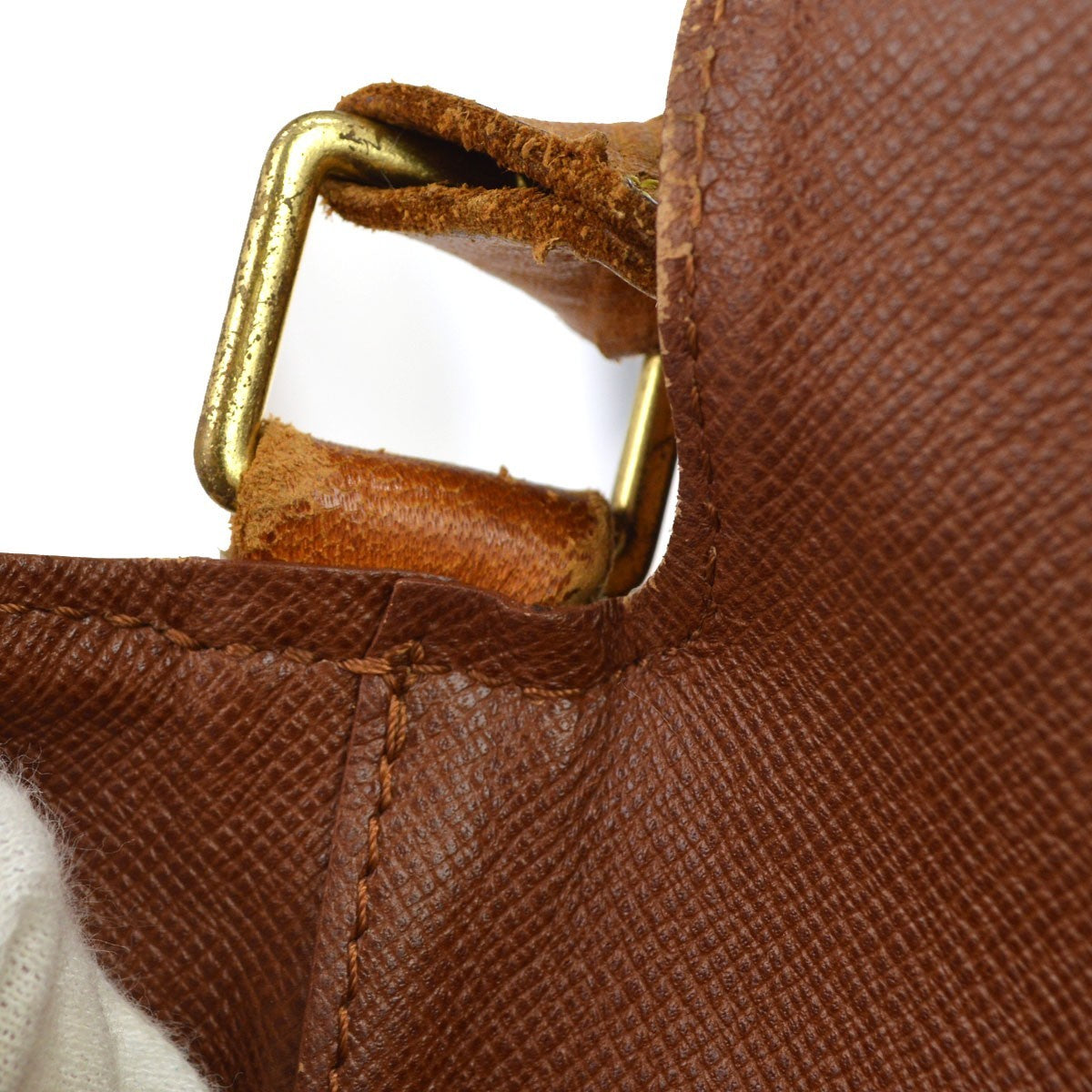 Louis Vuitton Musette Monogram Canvas Brown Canvas Shoulder Bag Bag (Pre-Owned)