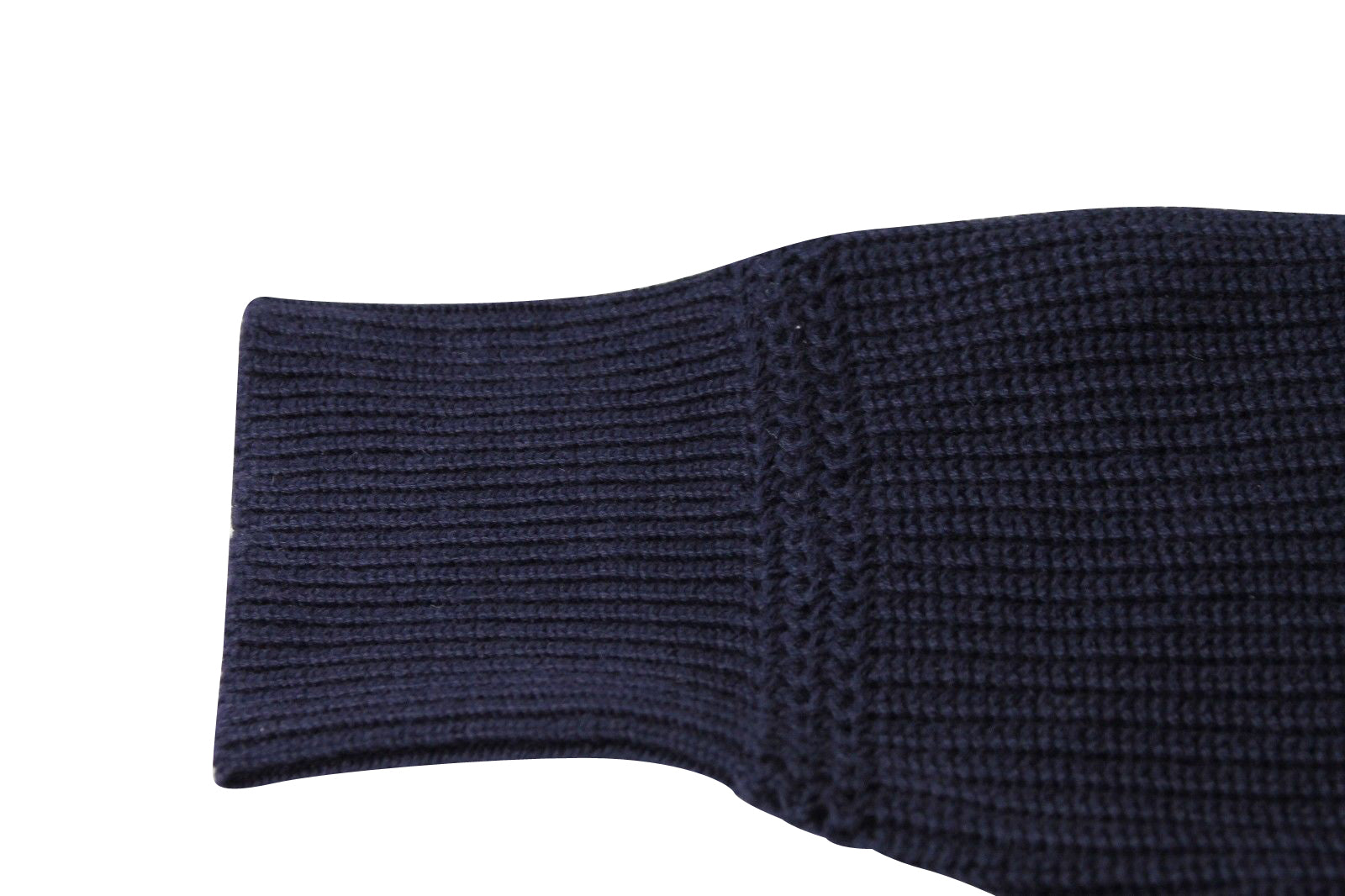 Polo Ralph Lauren Men's Navy Blue Cotton Shawl-Collar Sweater