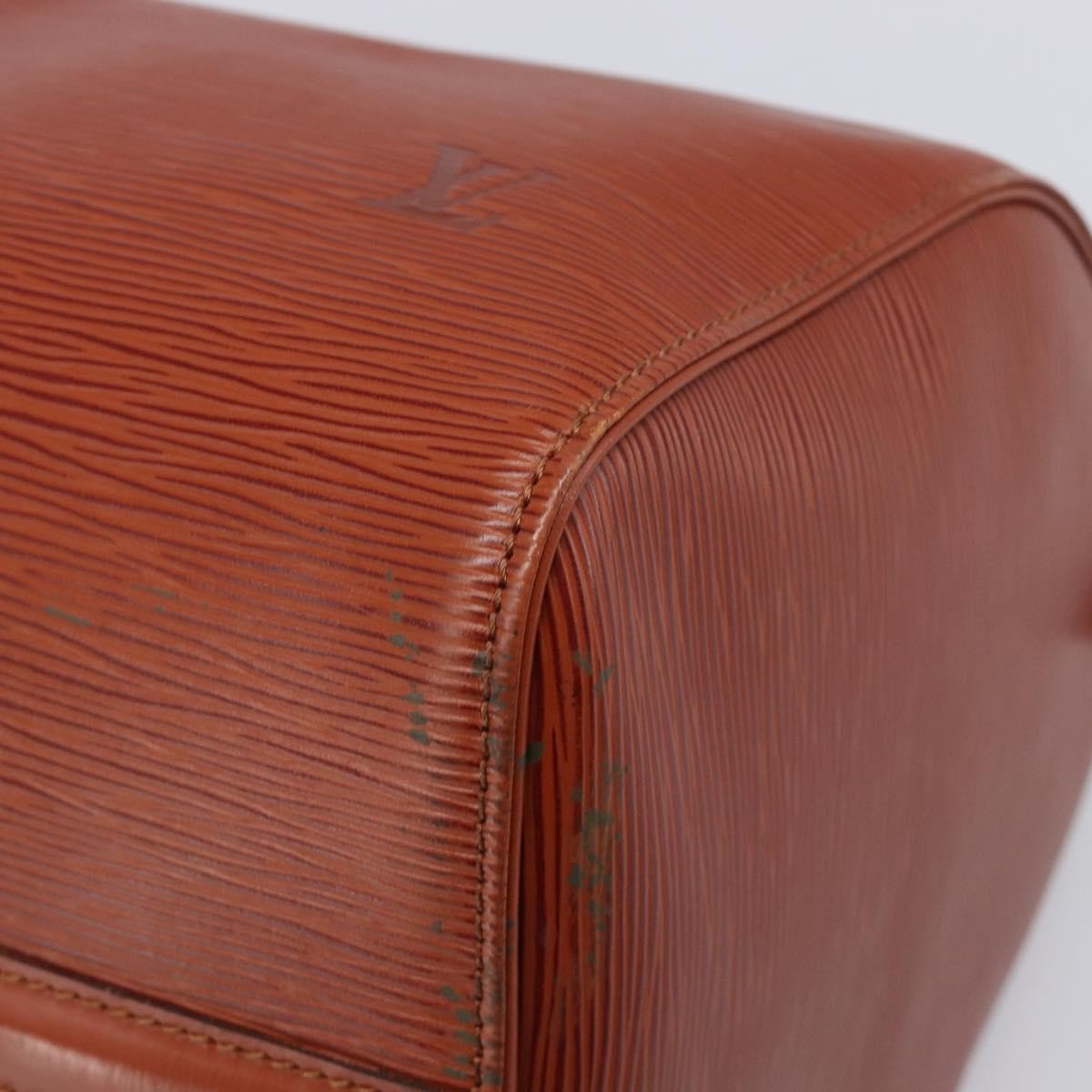 Louis Vuitton Speedy Epi Leather Brown Leather Handbag (Pre-Owned)