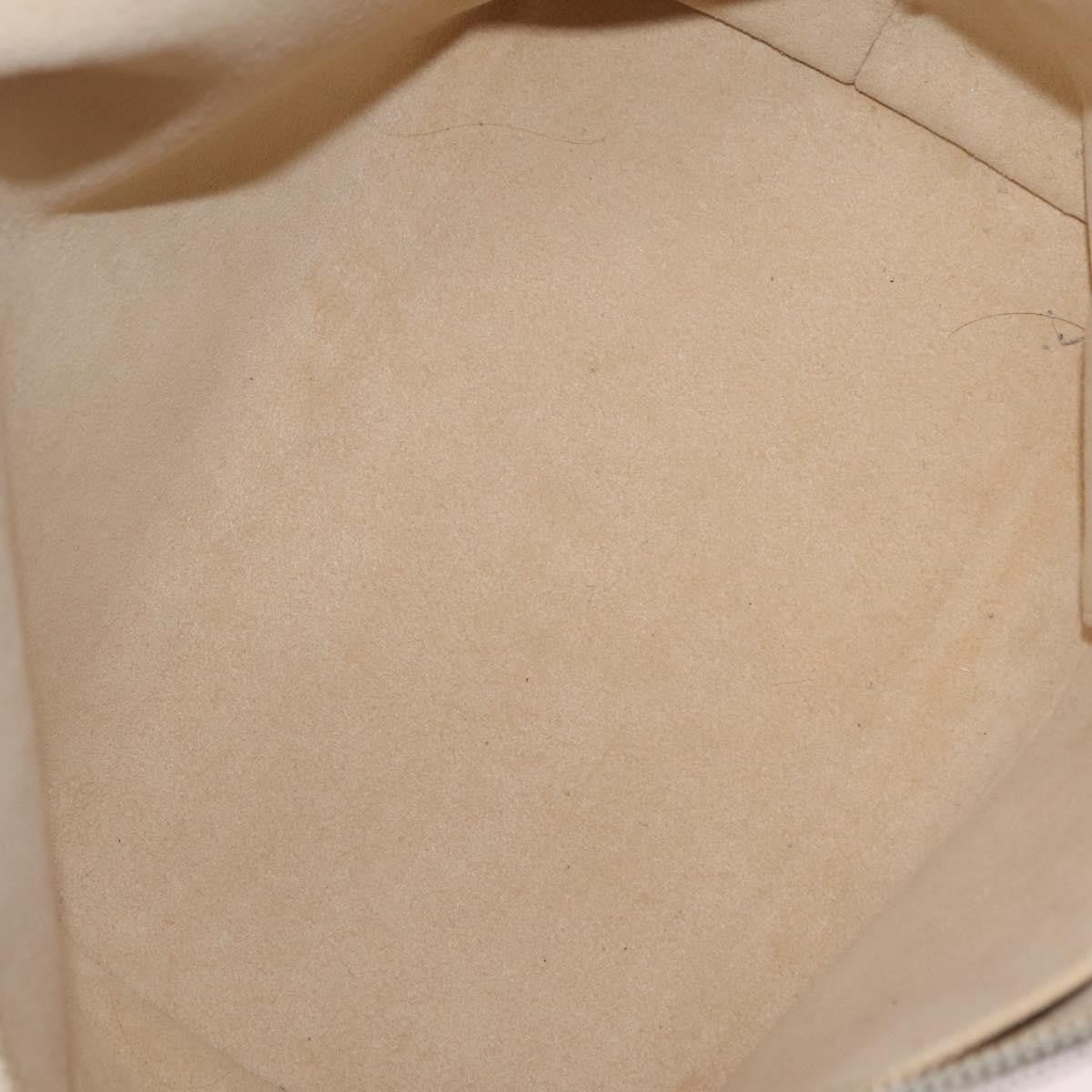 Louis Vuitton Saleya Damier White Canvas Handbag (Pre-Owned)