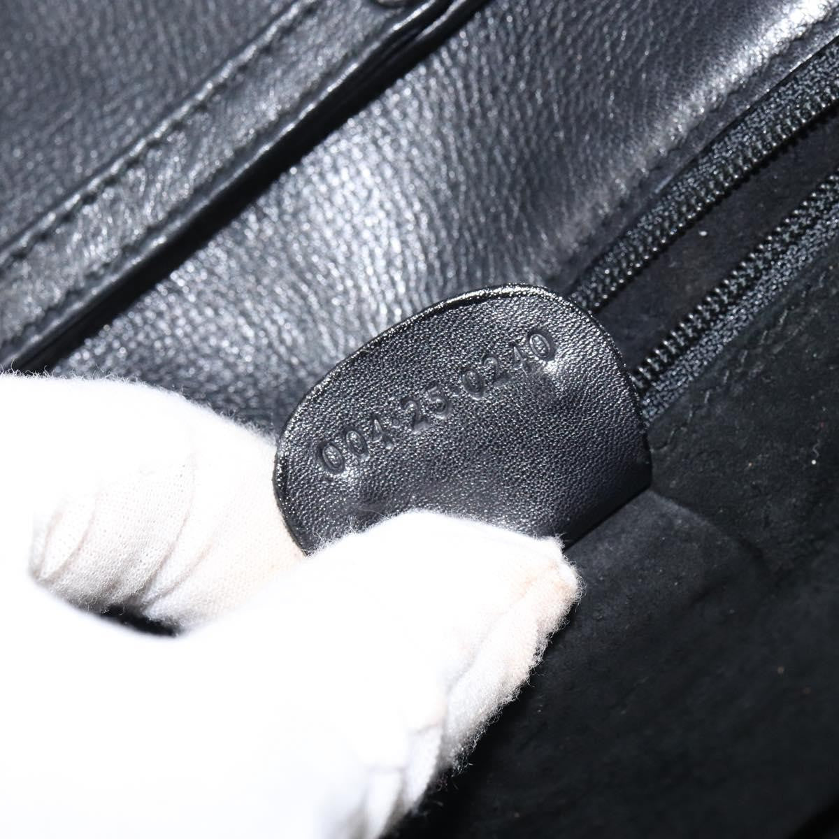 Gucci Vintage Leather Black Leather Shoulder Bag Bag (Pre-Owned)