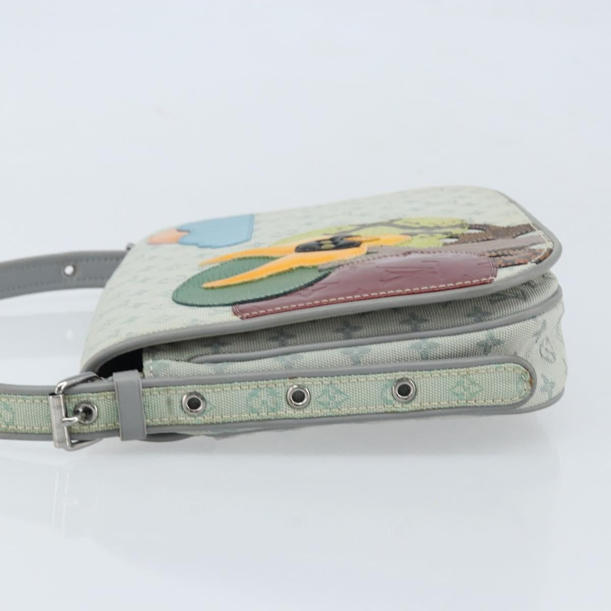 Louis Vuitton Conte De Fees Musette Monogram Patchwork Gray Canvas Shoulder Bag Bag (Pre-Owned)