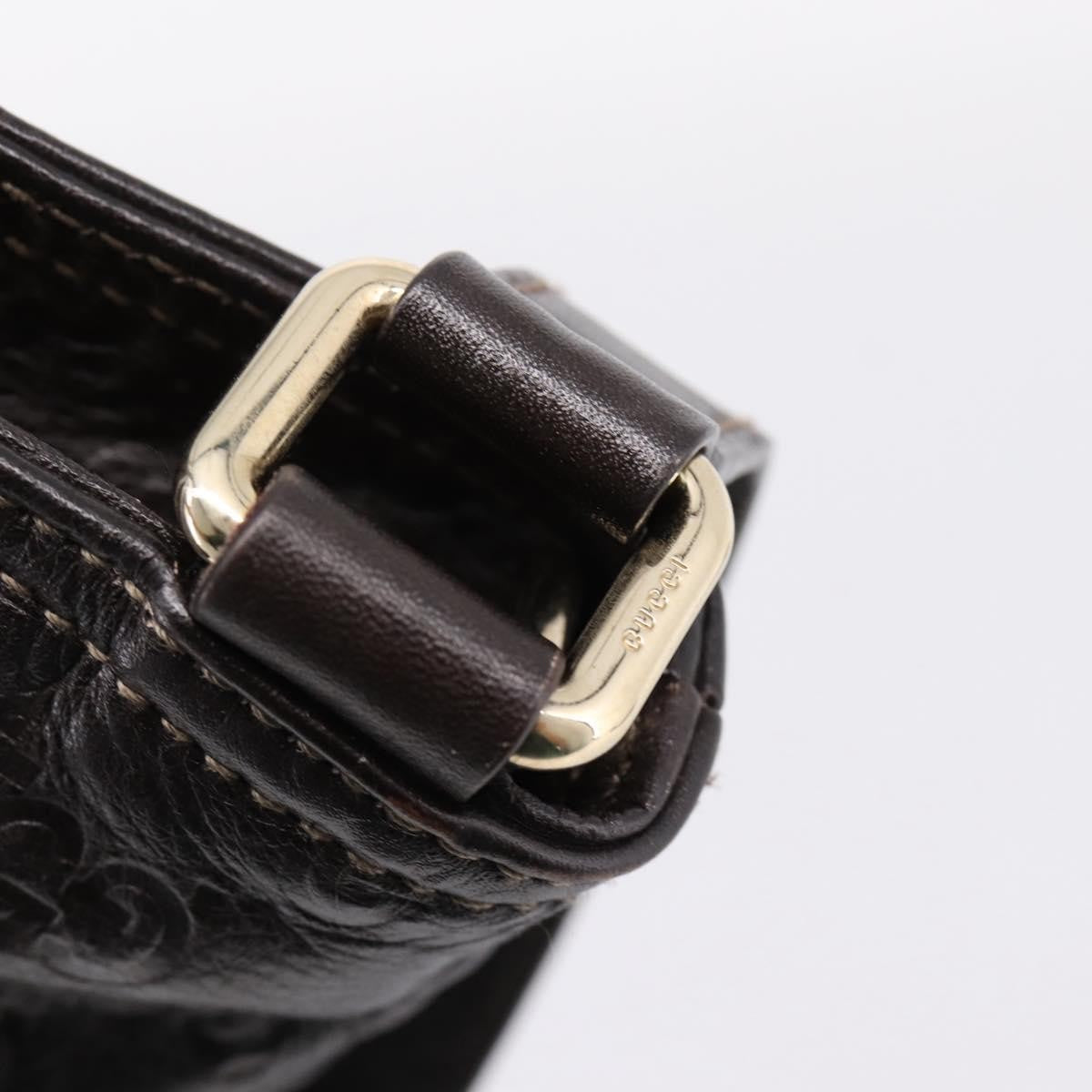 Gucci Crossbody Guccissima Leather Brown Leather Crossbody Bag Bag (Pre-Owned)