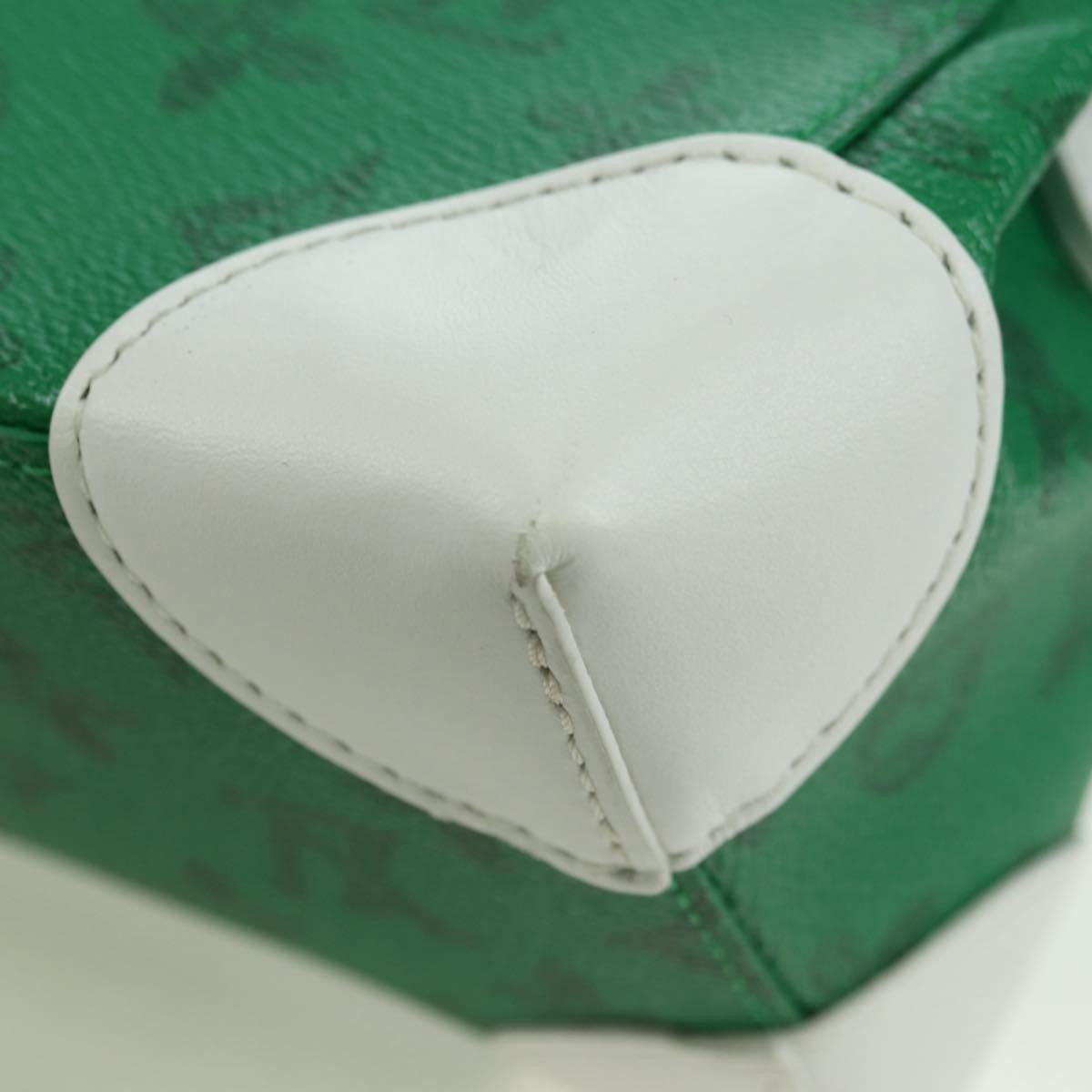 Louis Vuitton Litter Everyday Signature Vintage Monogram Canvas Green Canvas Handbag (Pre-Owned)