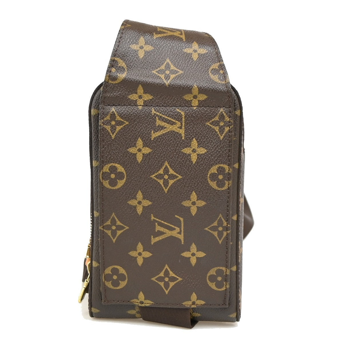 Louis Vuitton Geronimos Monogram Brown Canvas Clutche & Pouche Bag (Pre-Owned)