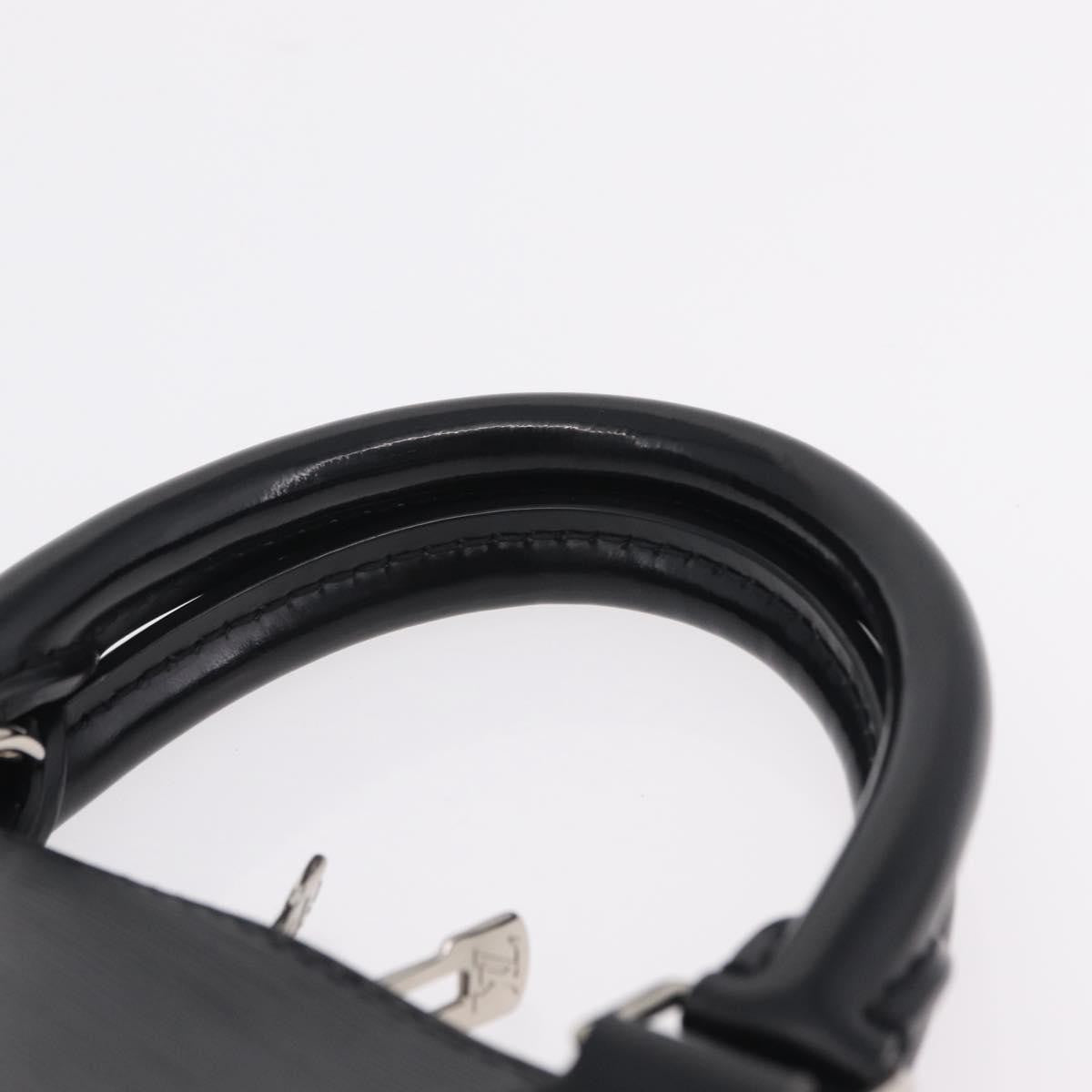 Louis Vuitton Alma Epi Leather Black Leather Handbag (Pre-Owned)