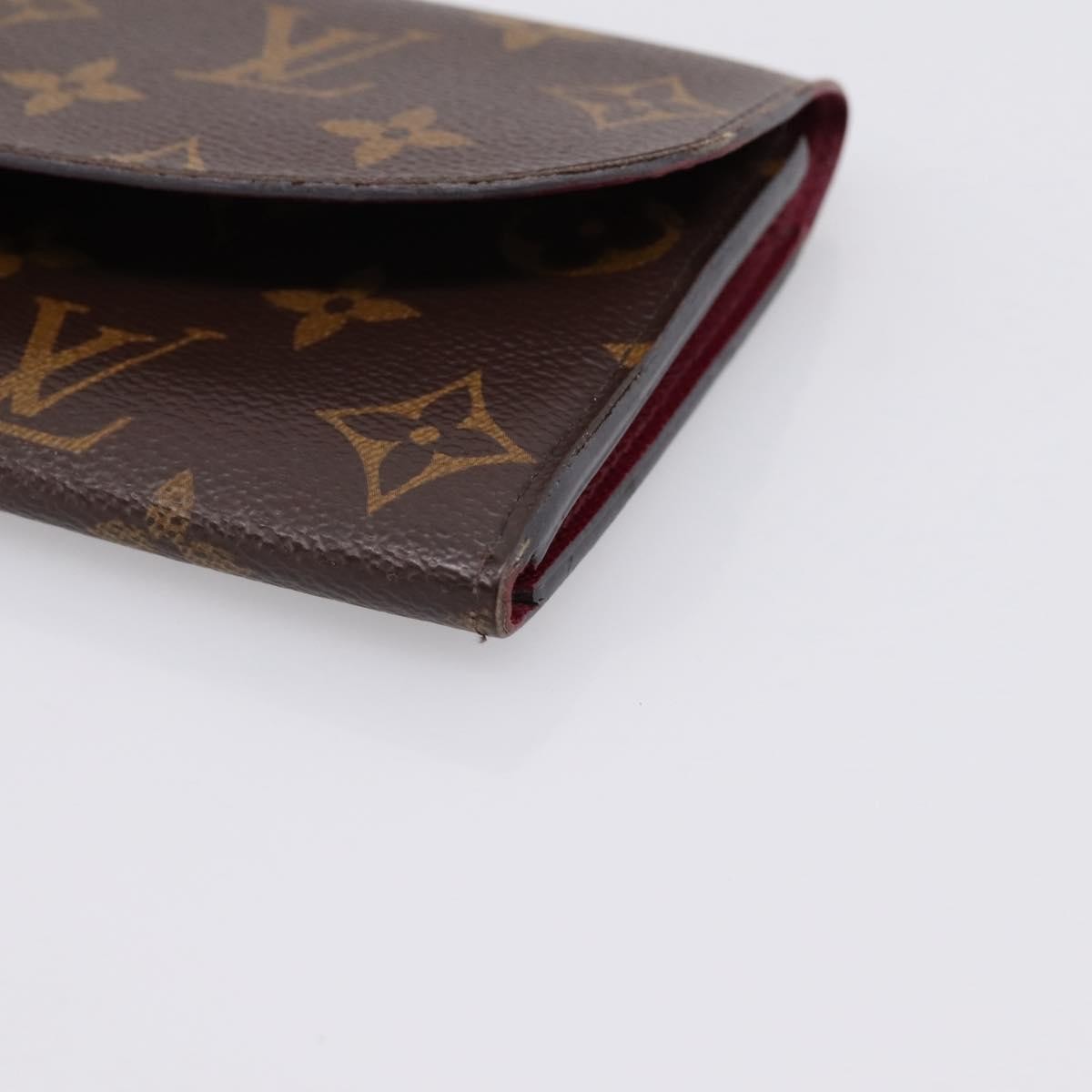 Louis Vuitton Emilie Monogram Canvas Brown Canvas Wallets Accessory (Pre-Owned)