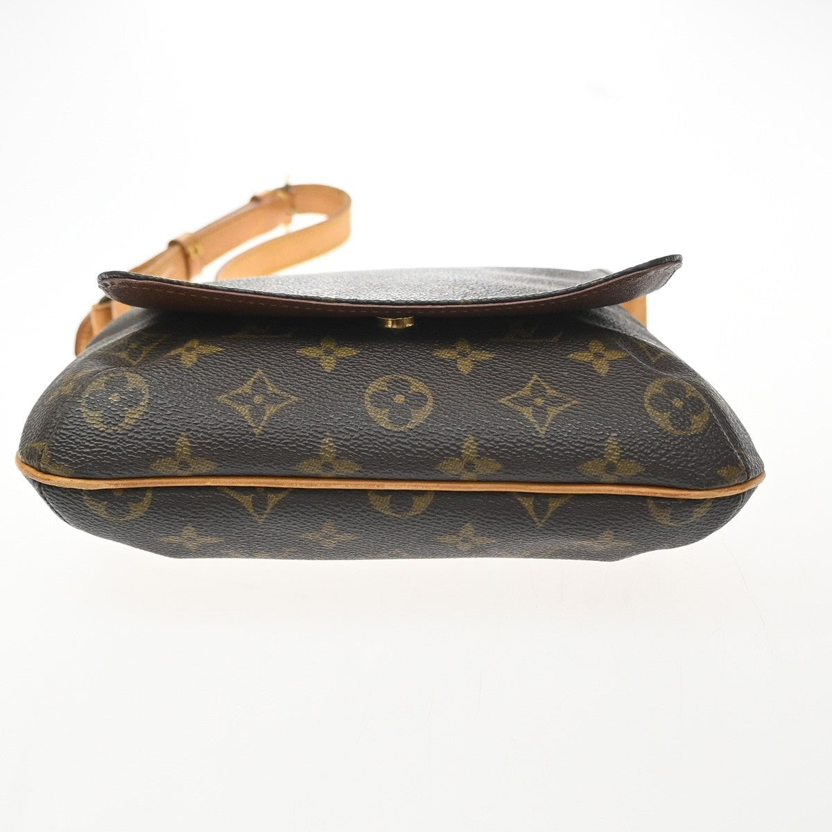 Louis Vuitton Musette Salsa Monogram Canvas Brown Leather Shoulder Bag Bag (Pre-Owned)