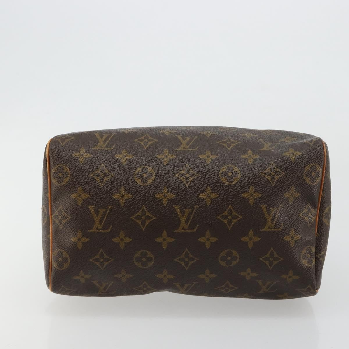 Louis Vuitton Speedy Monogram Canvas Brown Canvas Handbag (Pre-Owned)