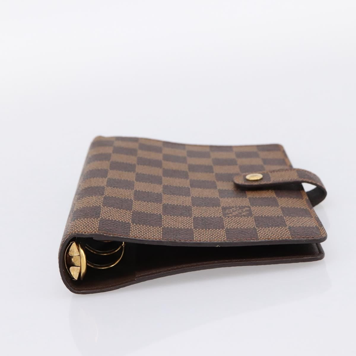 Louis Vuitton Agenda Cover Damier Canvas Brown Canvas Wallets Accessory (Pre-Owned)