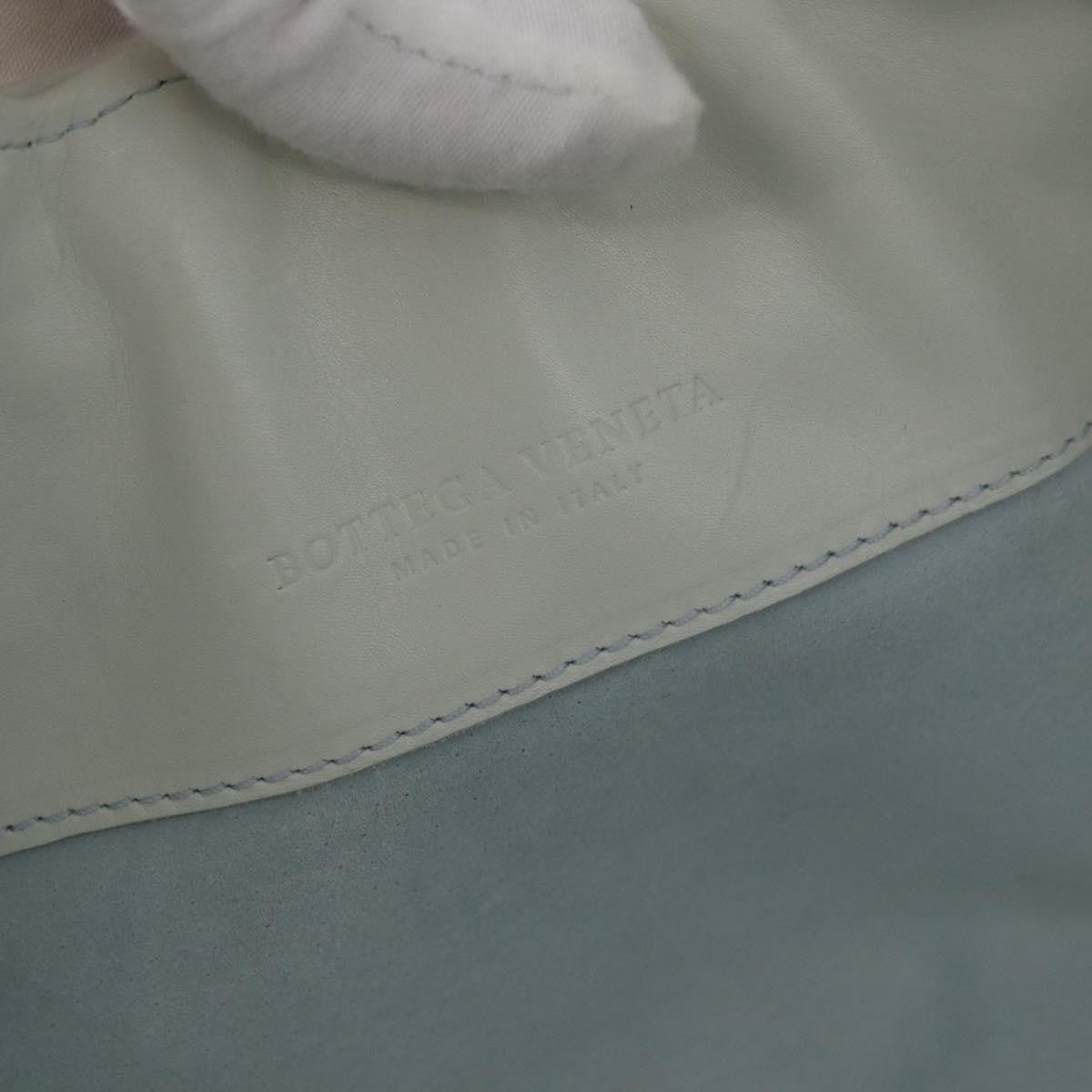 Bottega Veneta Belted Cabas Tote Intrecciato Nappa With Stitched Detail White Leather Tote Bag Bag (Pre-Owned)