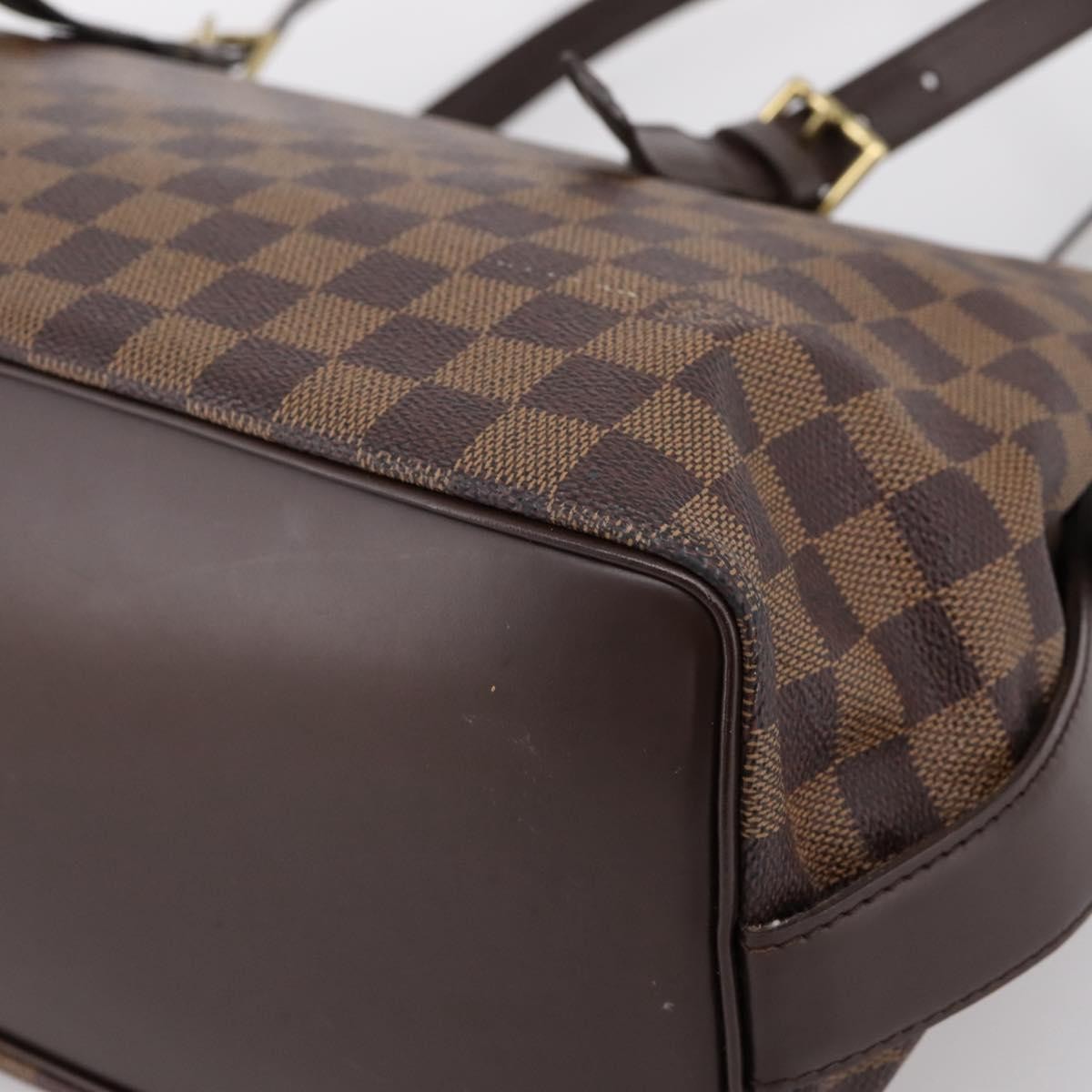 Louis Vuitton Chelsea Damier Brown Canvas Handbag (Pre-Owned)