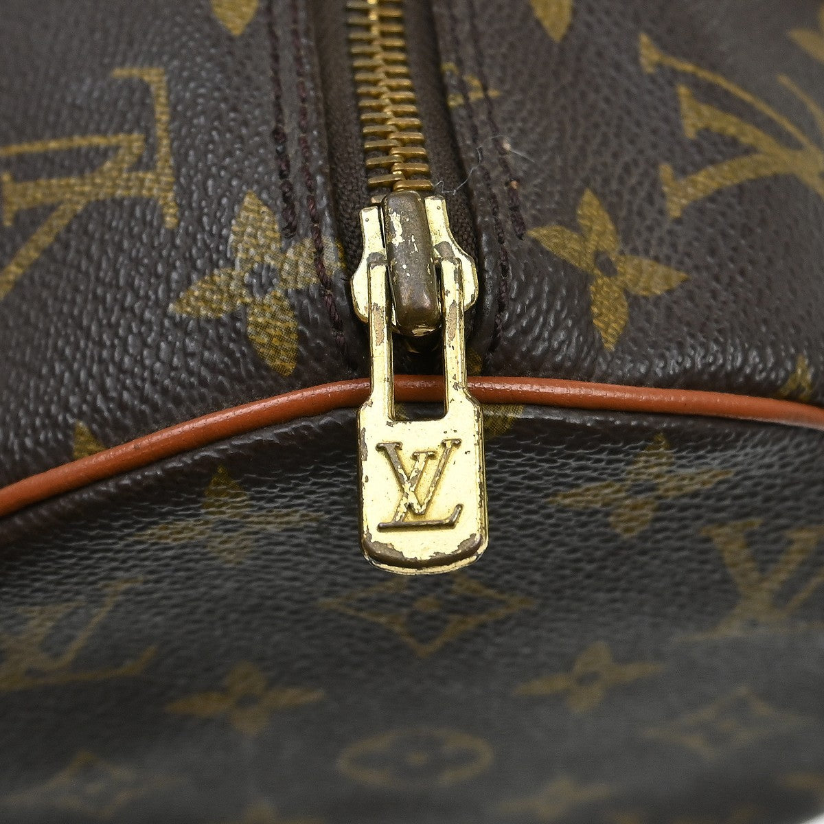 Louis Vuitton Papillon Monogram Brown Canvas Handbag (Pre-Owned)