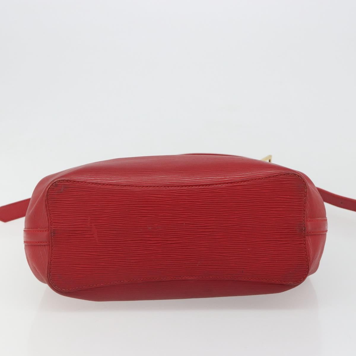 Louis Vuitton Mandara Epi Leather Red Leather Shoulder Bag Bag (Pre-Owned)