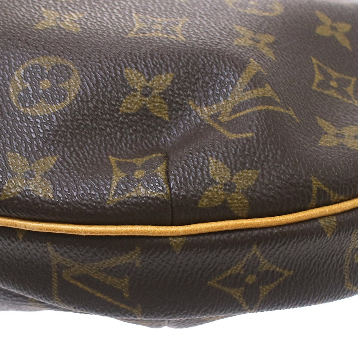 Louis Vuitton Croissant Monogram Canvas Brown Canvas Handbag (Pre-Owned)