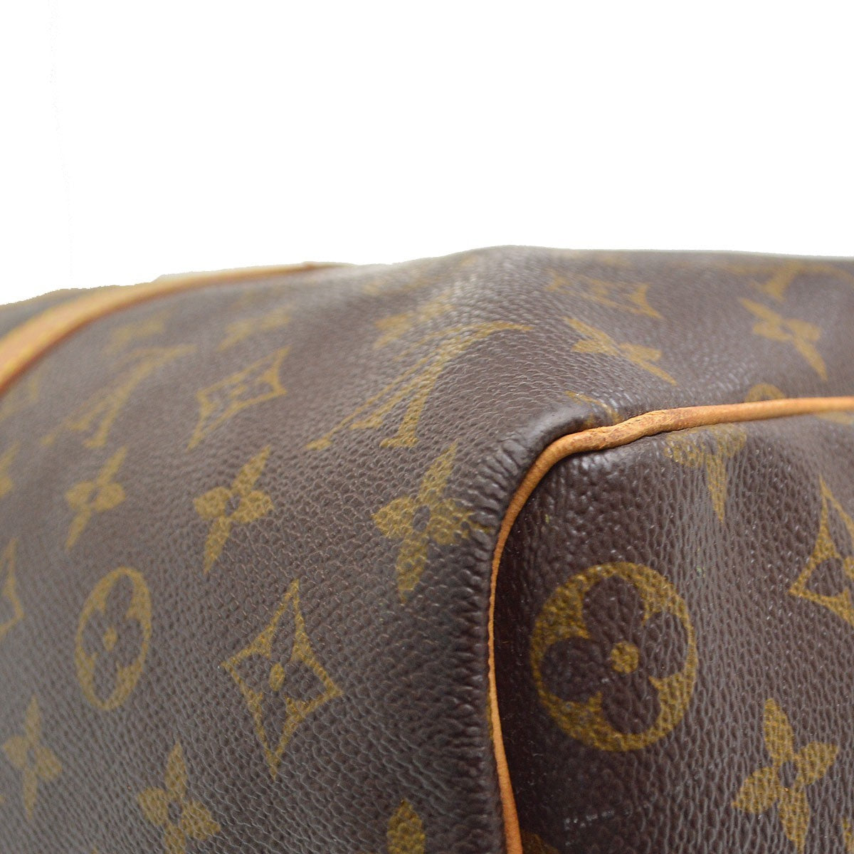Louis Vuitton Keepall Monogram Canvas Brown Canvas Travel Bag Bag (Pre-Owned)
